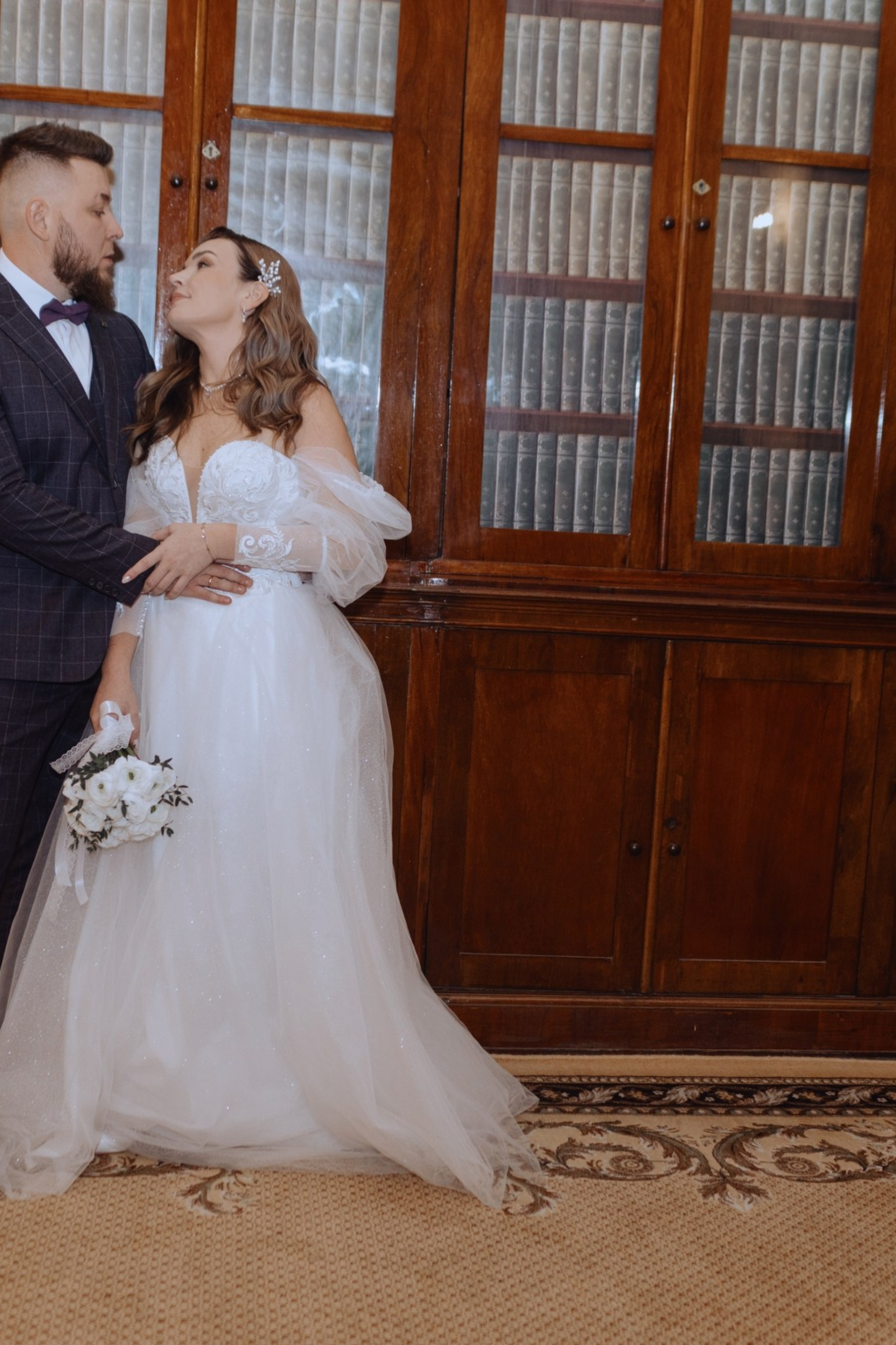 свадебная съёмка в дворце бракосочетания спб