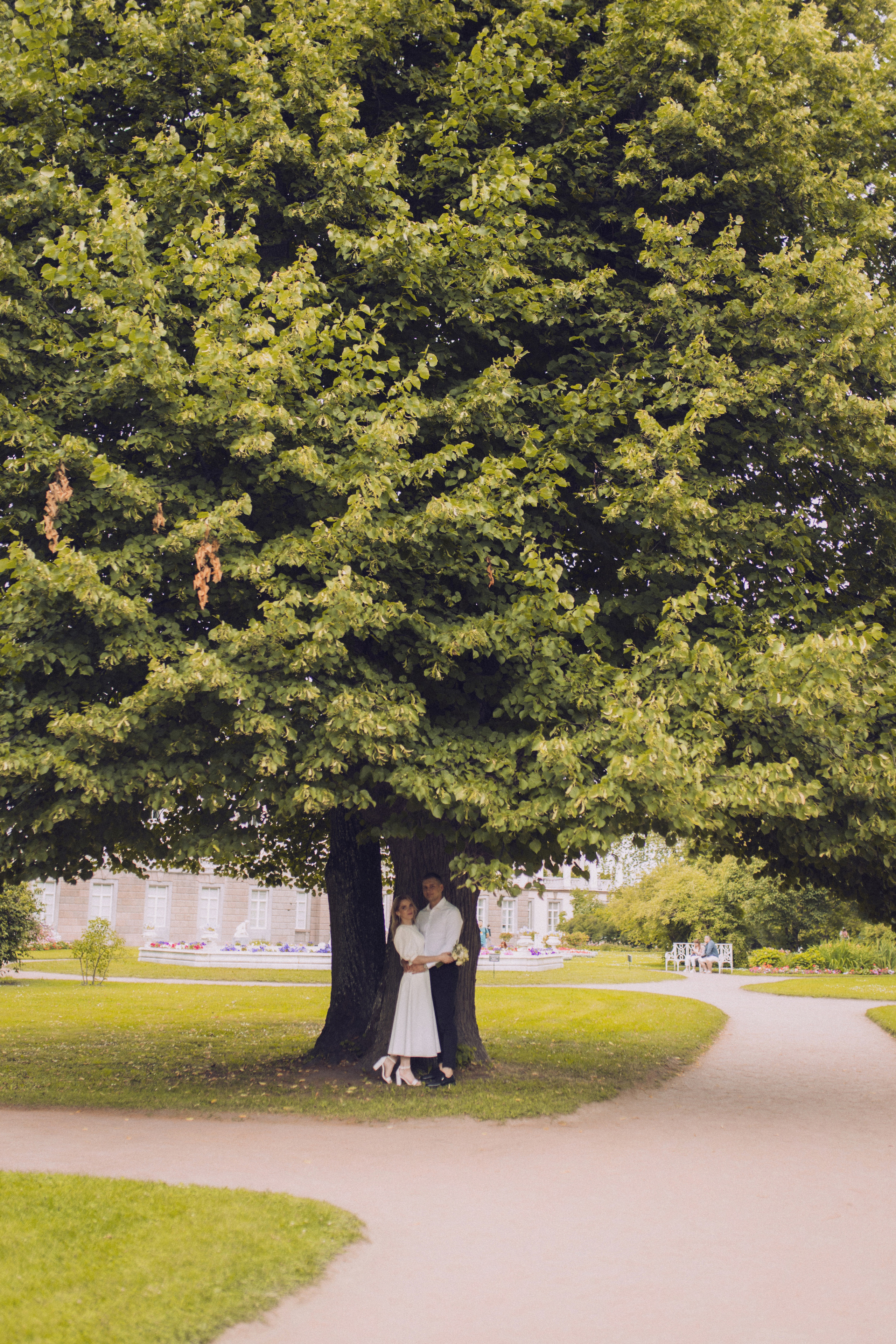 свадебная фотосессия с ребёнком на природе