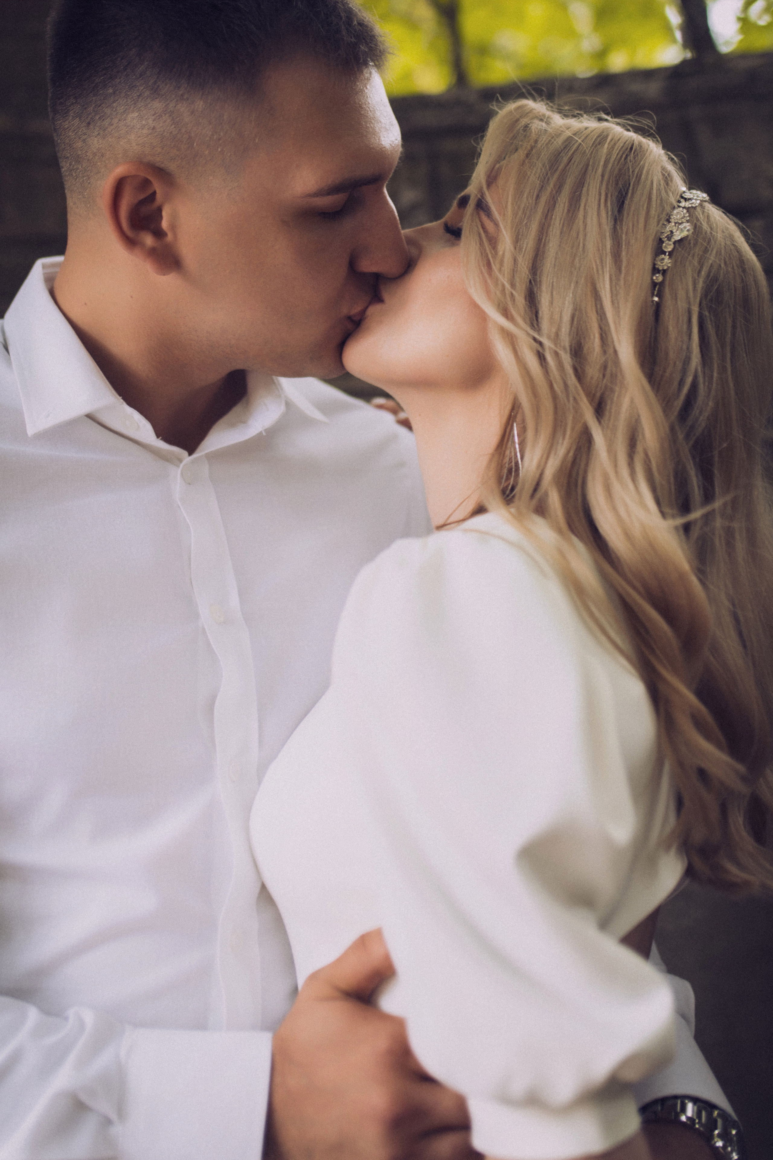 свадьба летом с ребёнком на прогулке