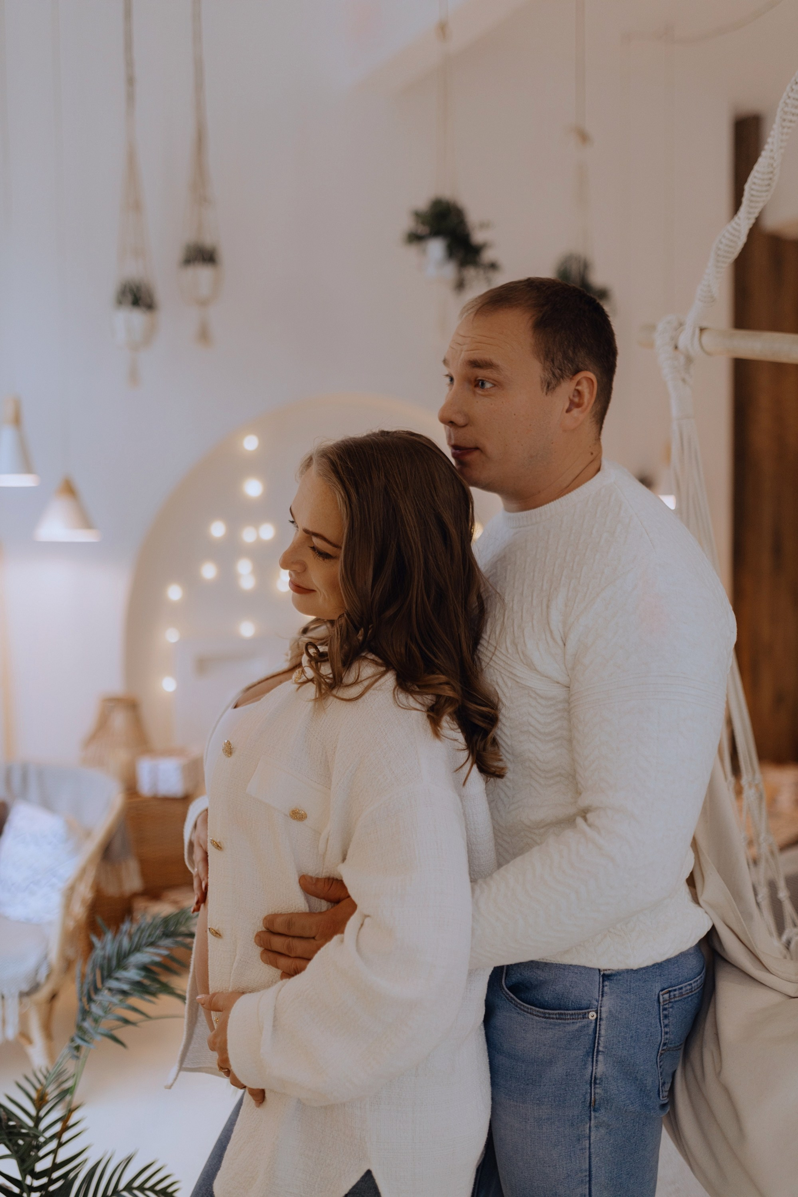 фотосессия беременности с партнёром