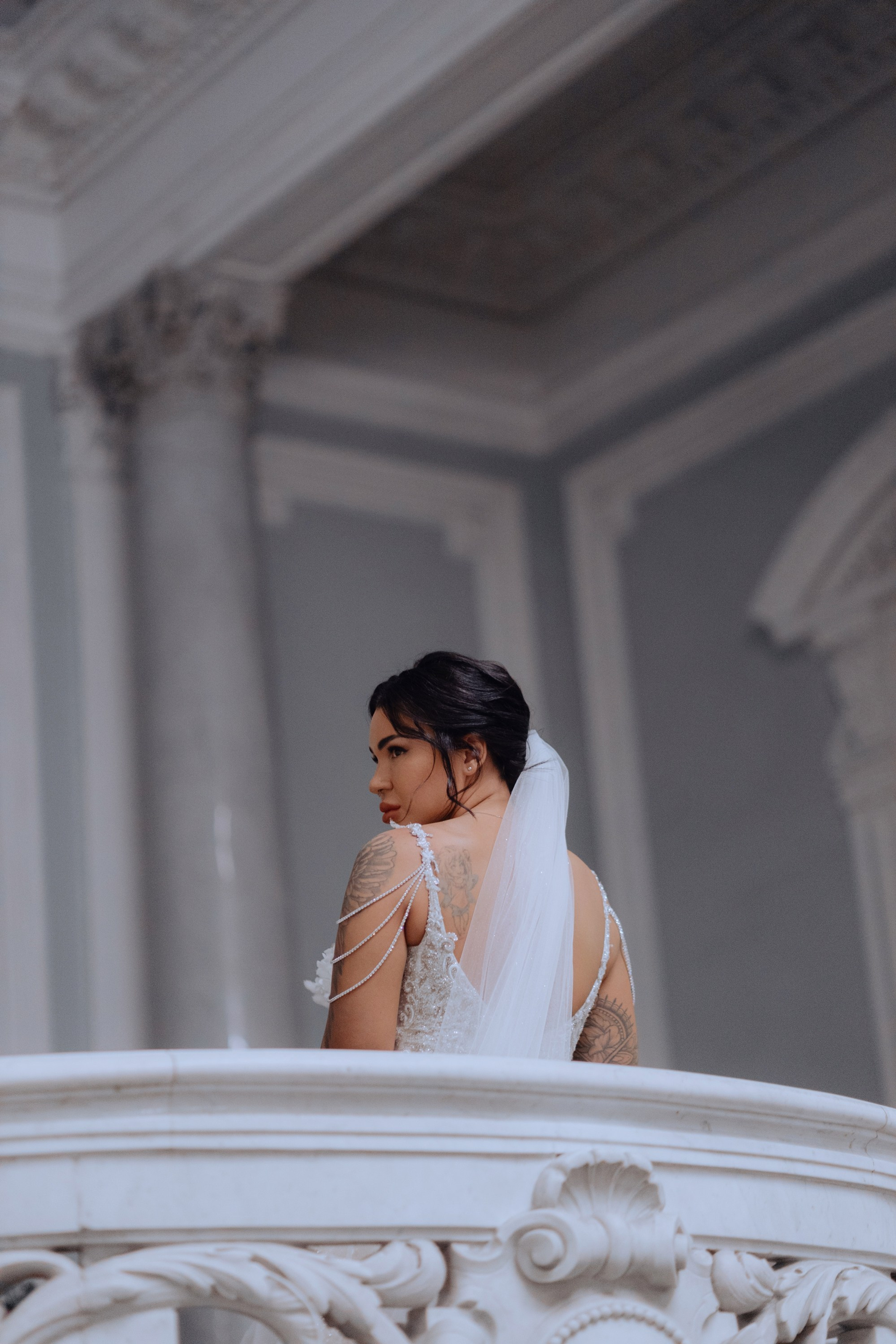 свадебная фотосессия зимой без постановки