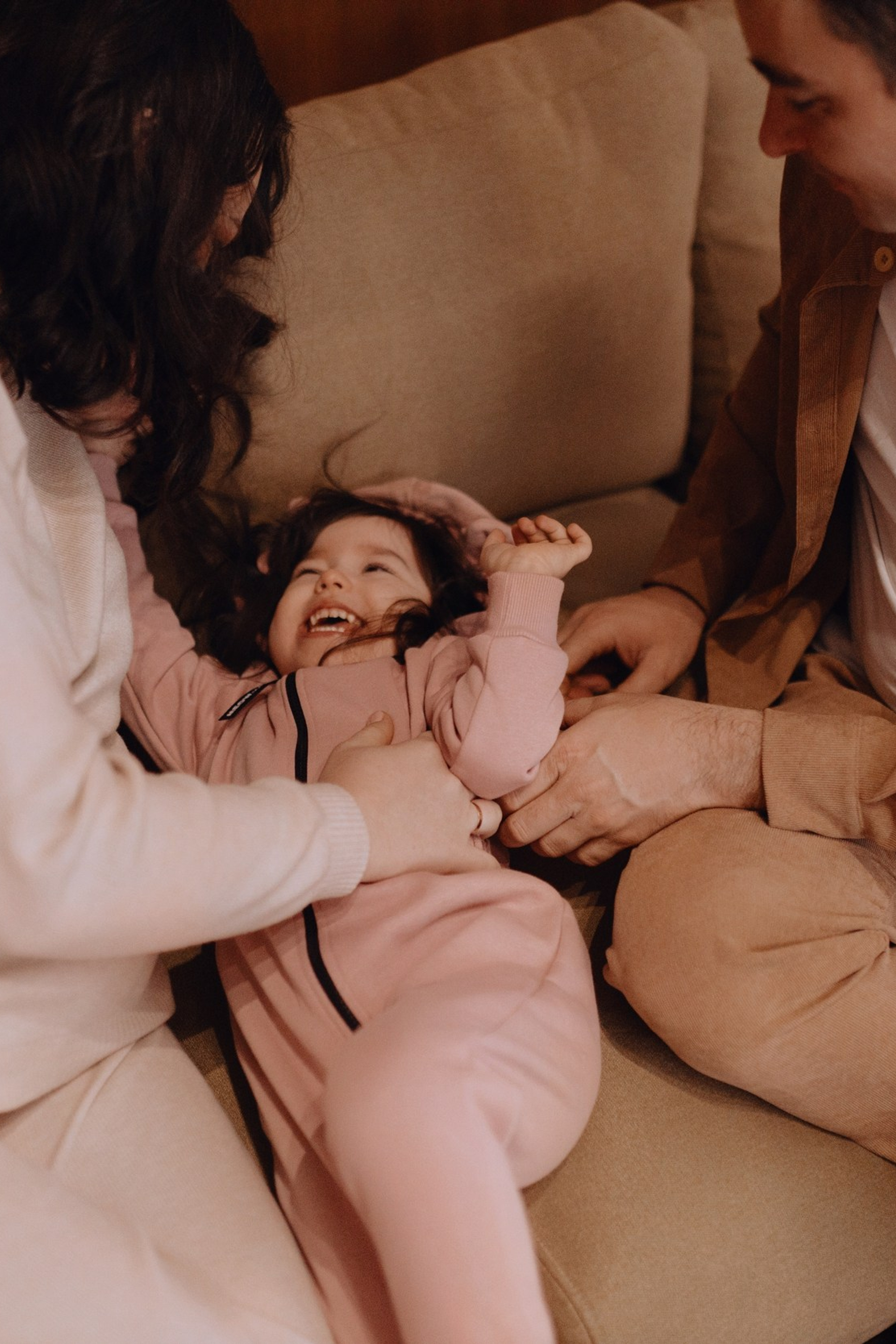 семейная съёмка с детьми в естественном свете