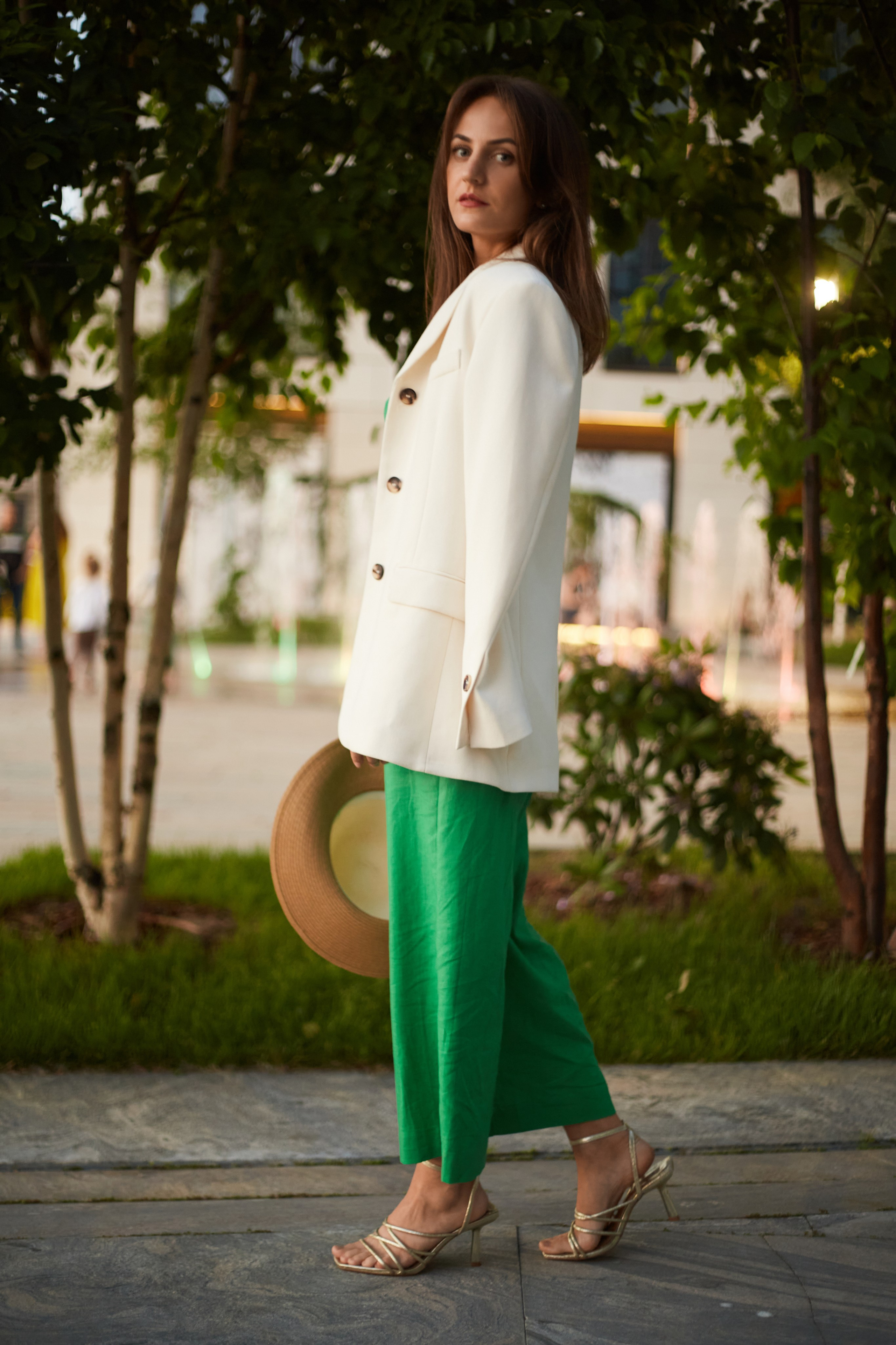 fashion портрет в летнем городе спб