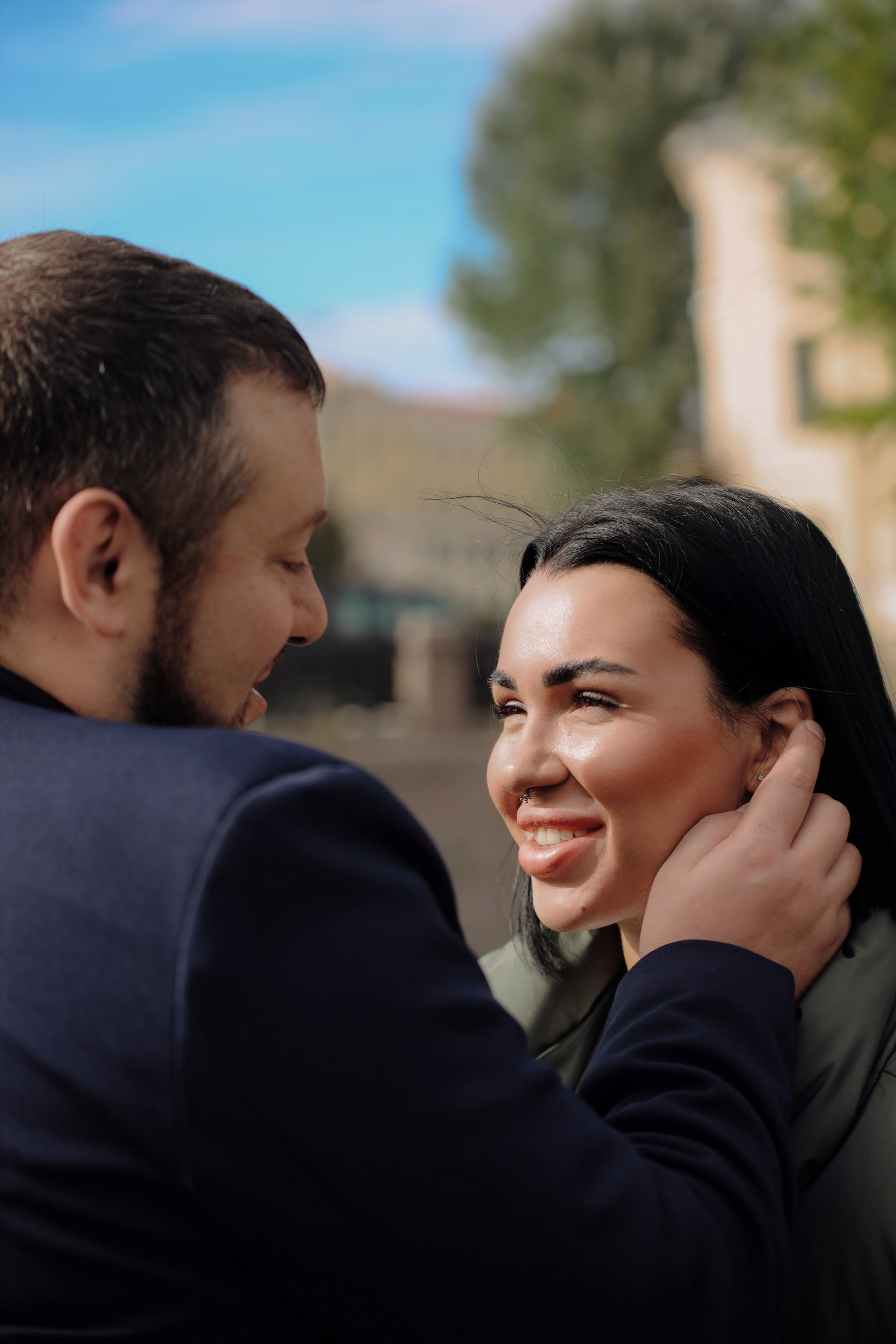 love story в городской прогулке