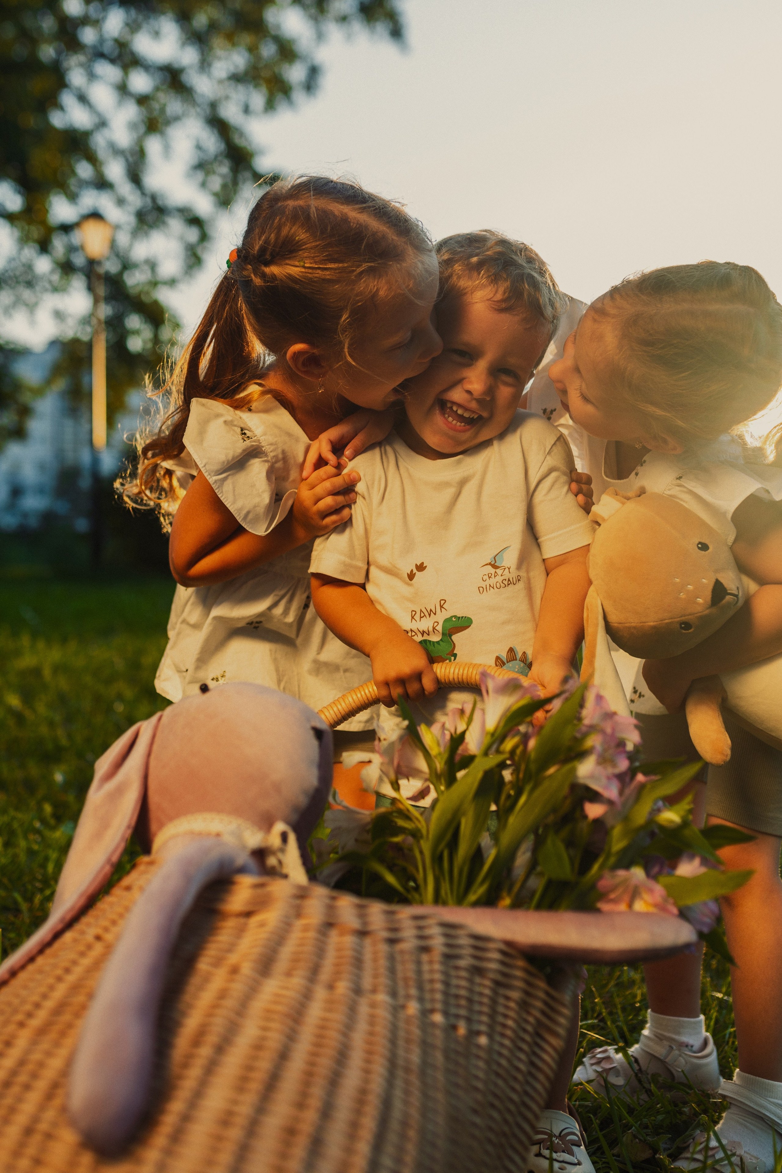 семейная фотосъёмка с детьми без сценария