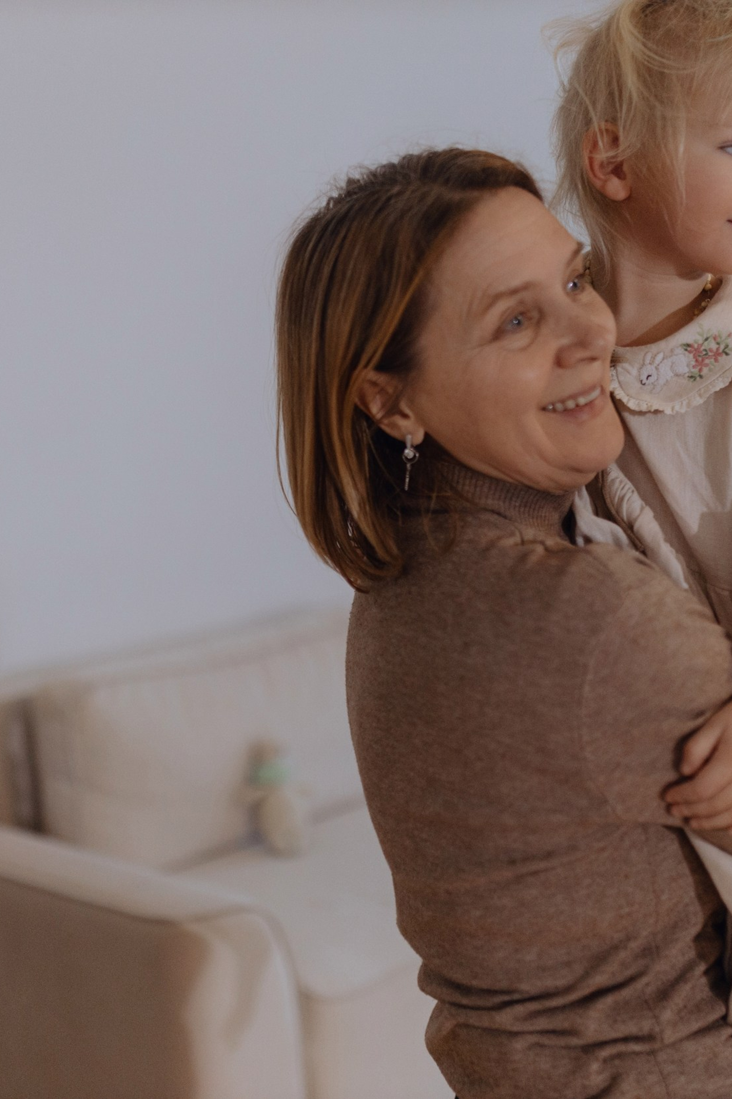 семейная фотосессия с детьми дома