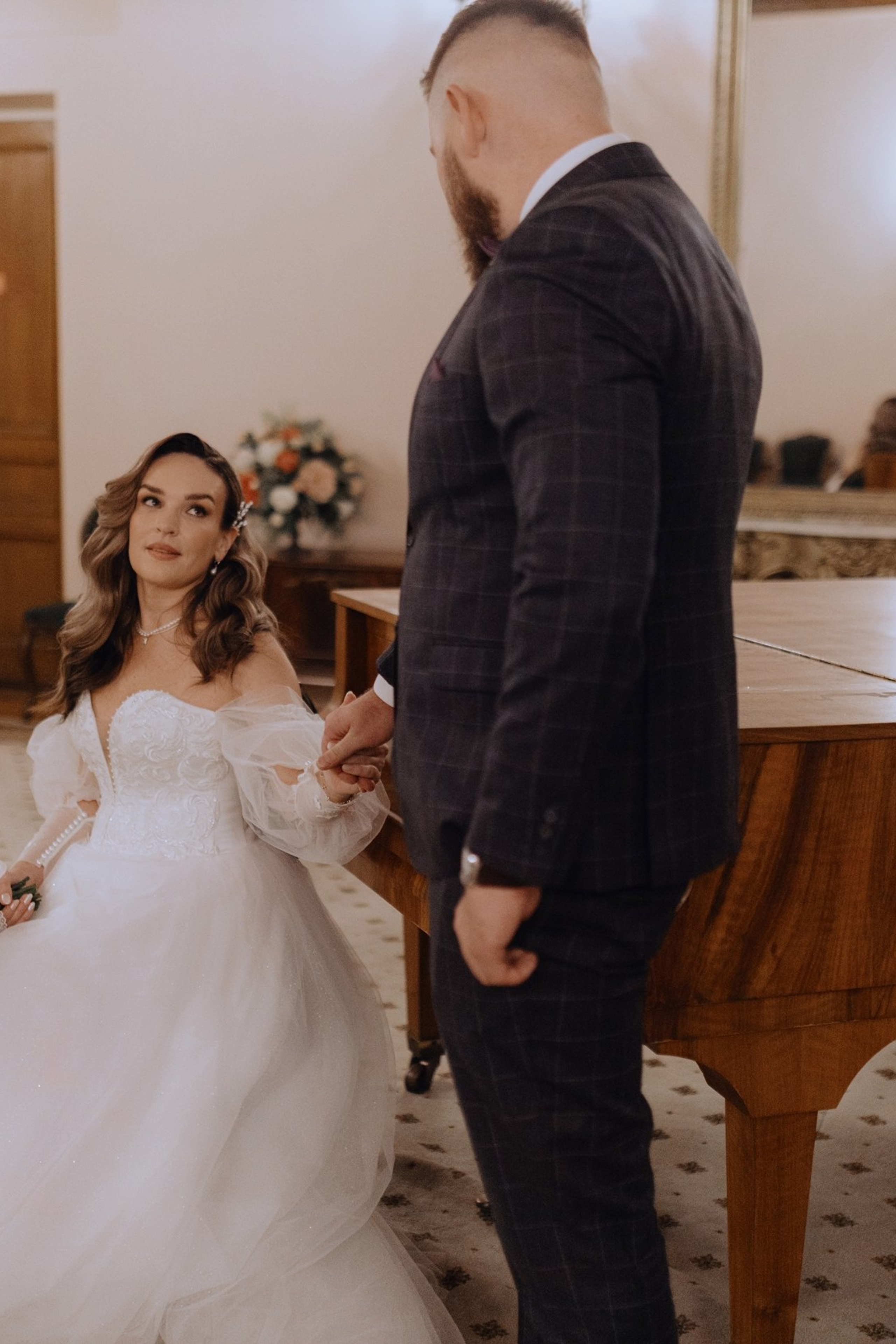 свадебный репортаж церемонии бракосочетания