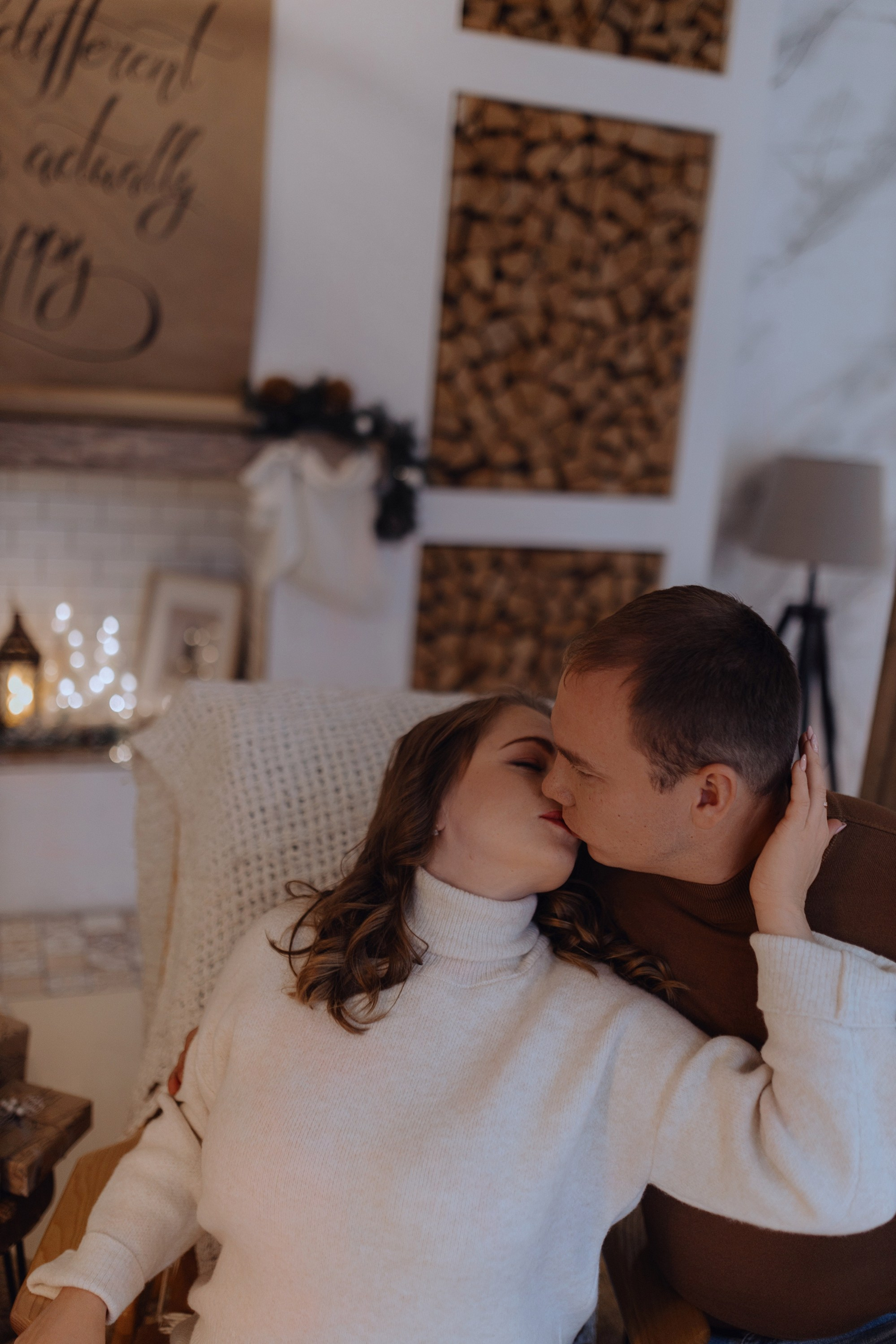 семейный портрет беременности в студии