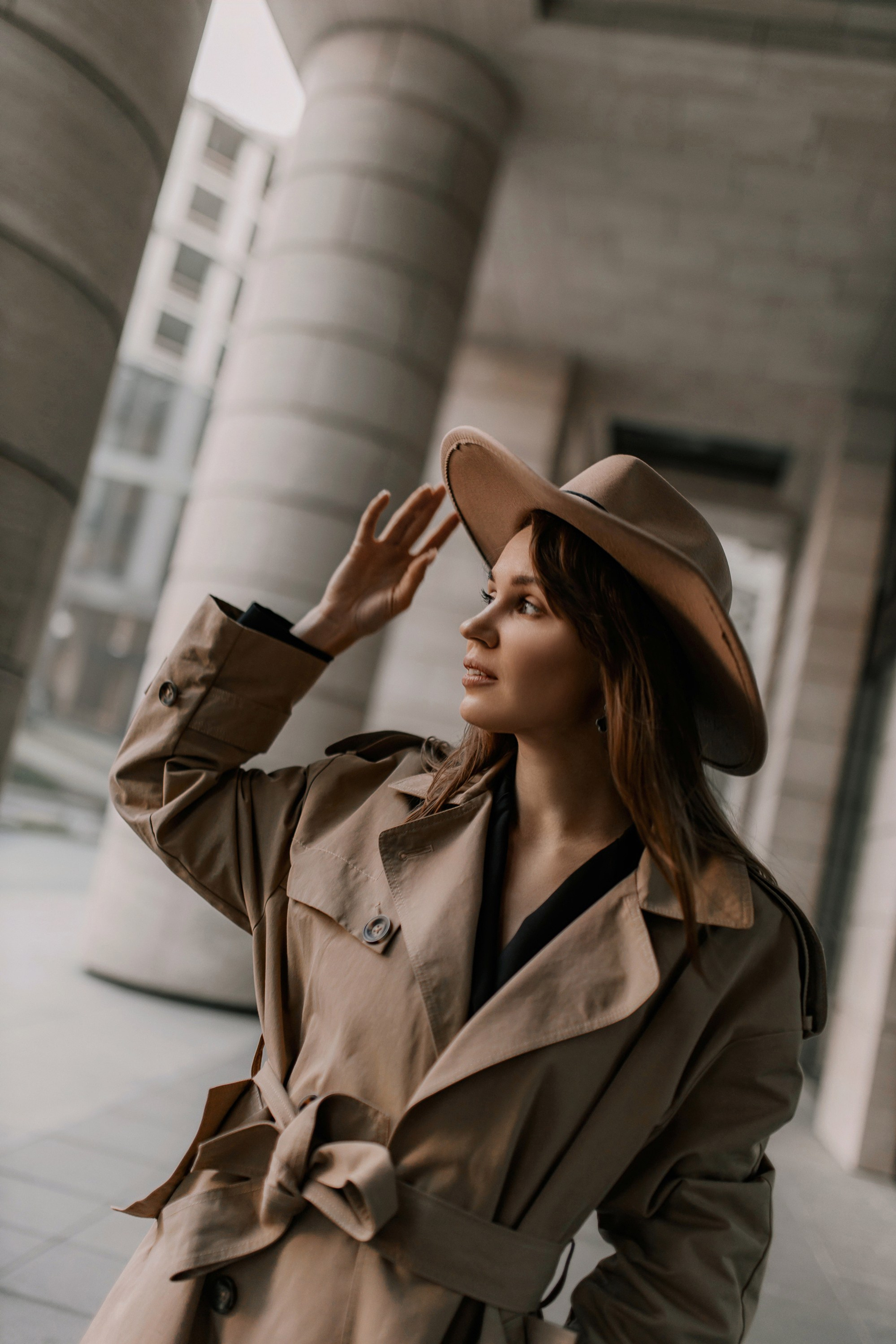 женский портрет в урбан среде санкт петербург