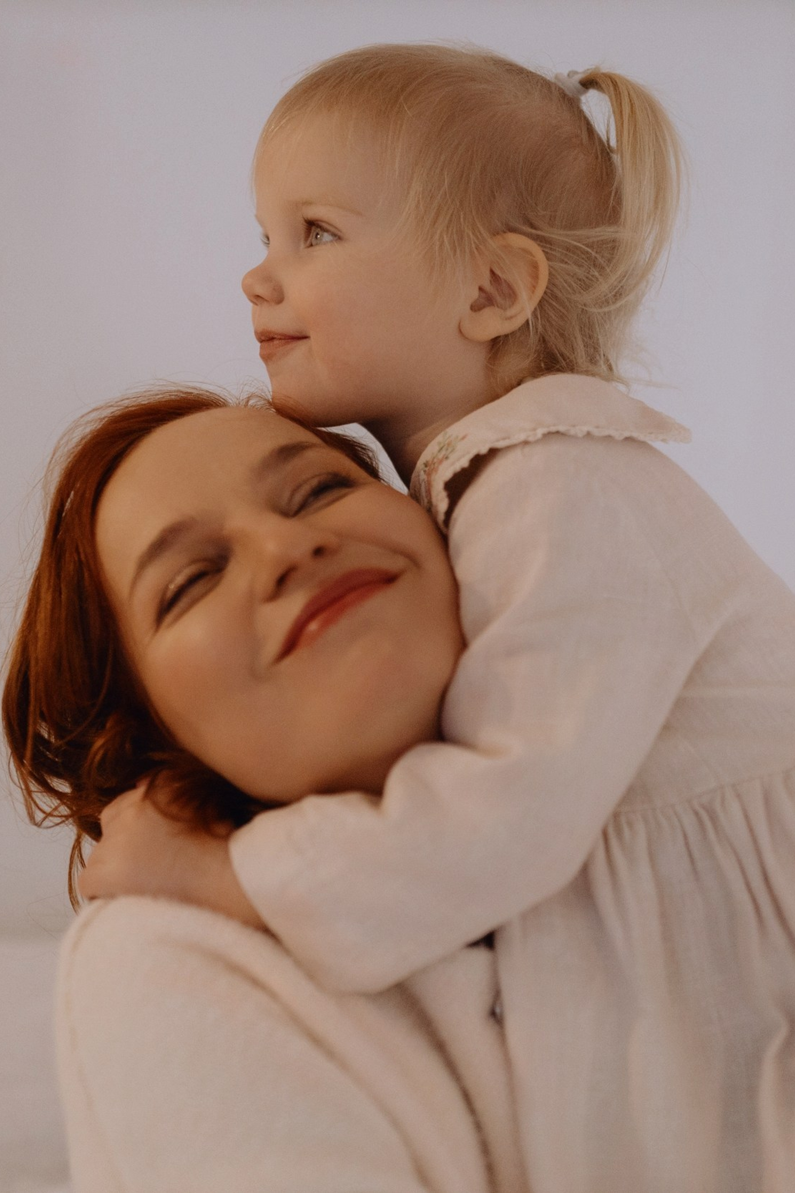 семейный портрет с детьми крупным планом