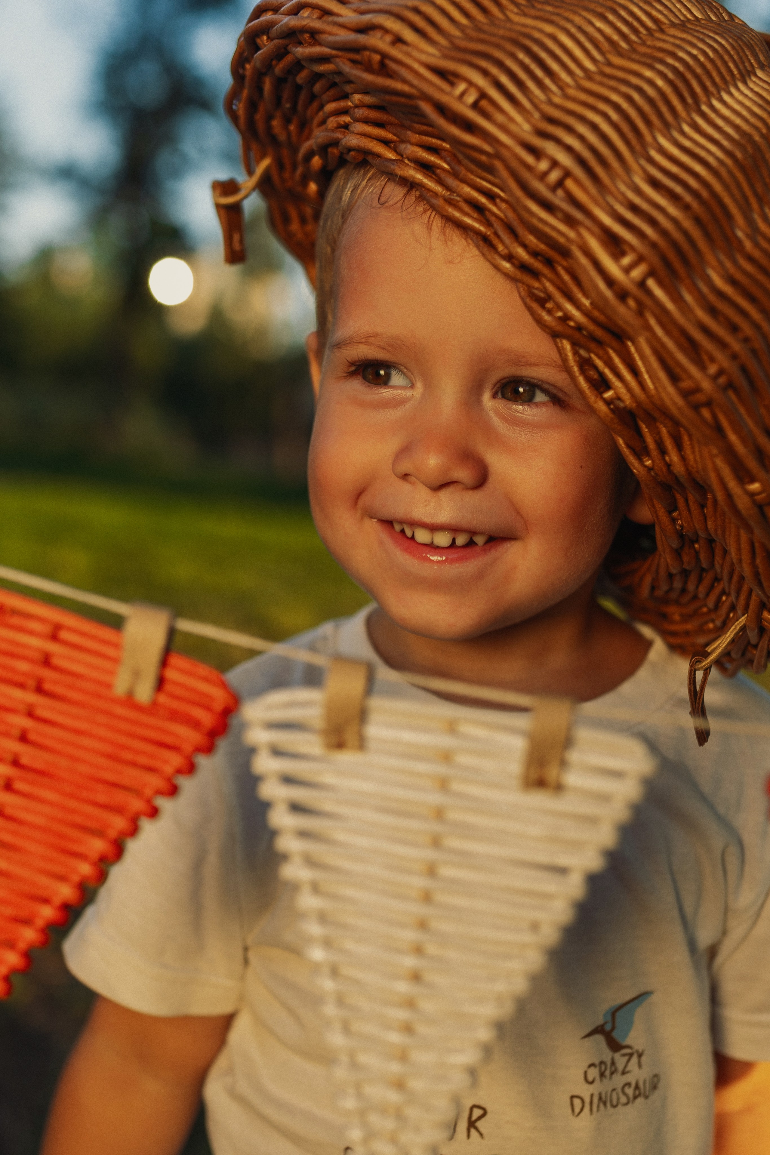 семейная съёмка летом в мягком свете