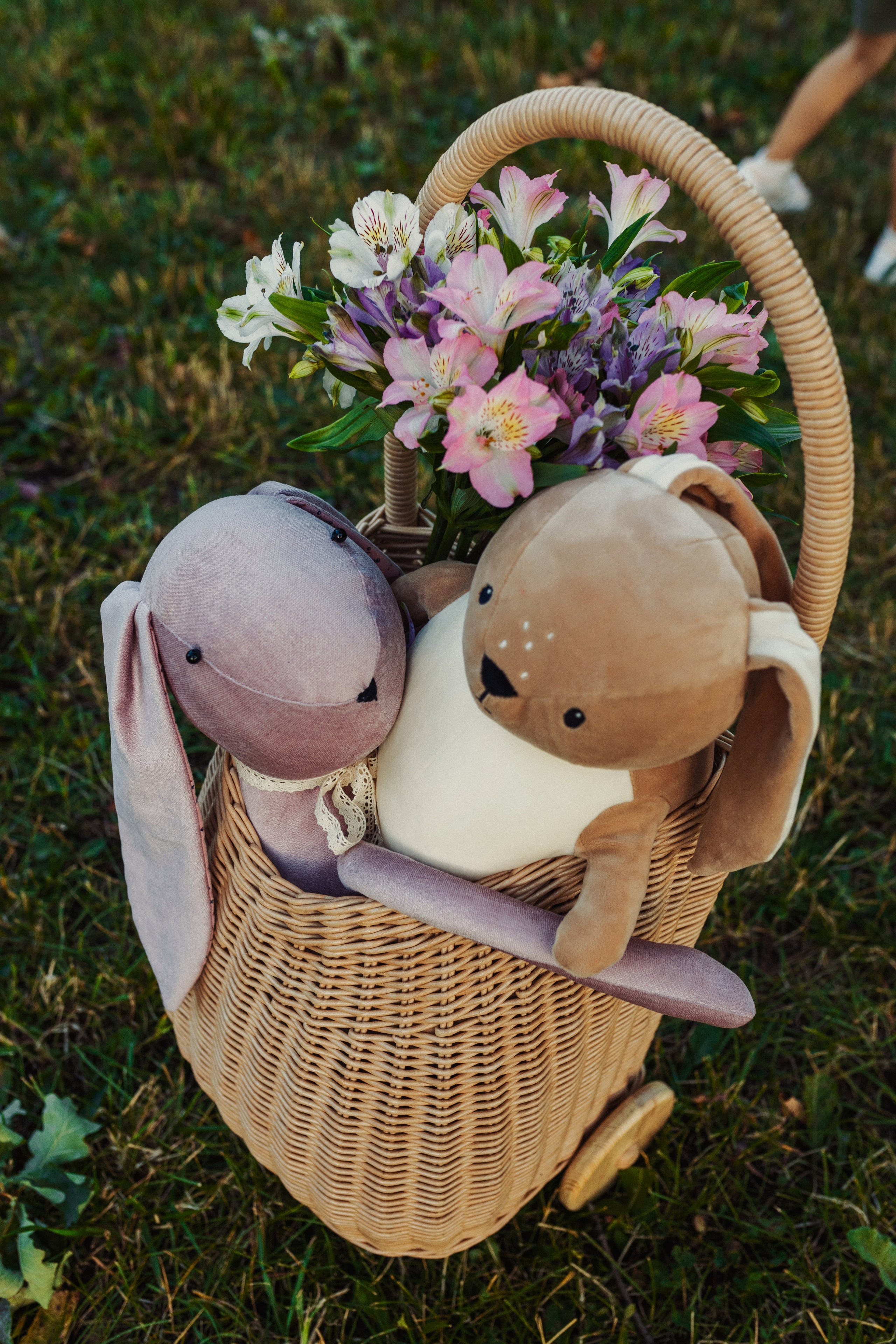 семейная съёмка летом на улице