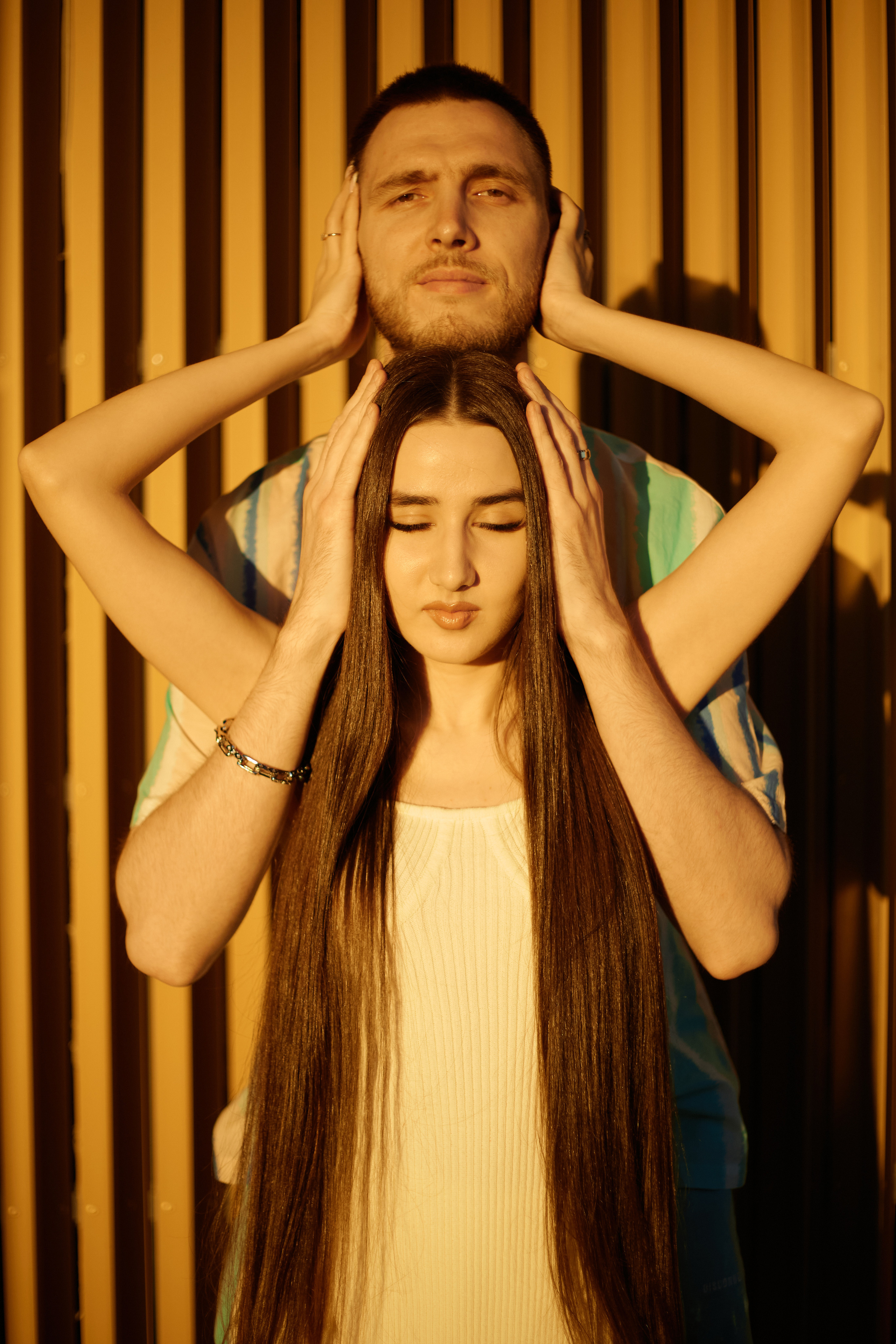 городская фотосессия пары летом