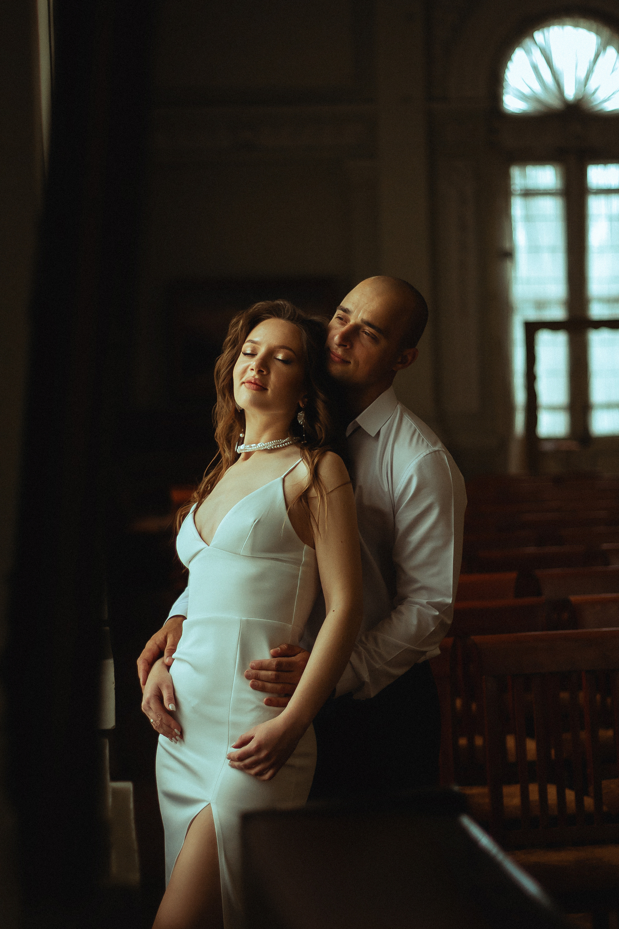 Денис и Евгения (съёмка в Художественной галерее)