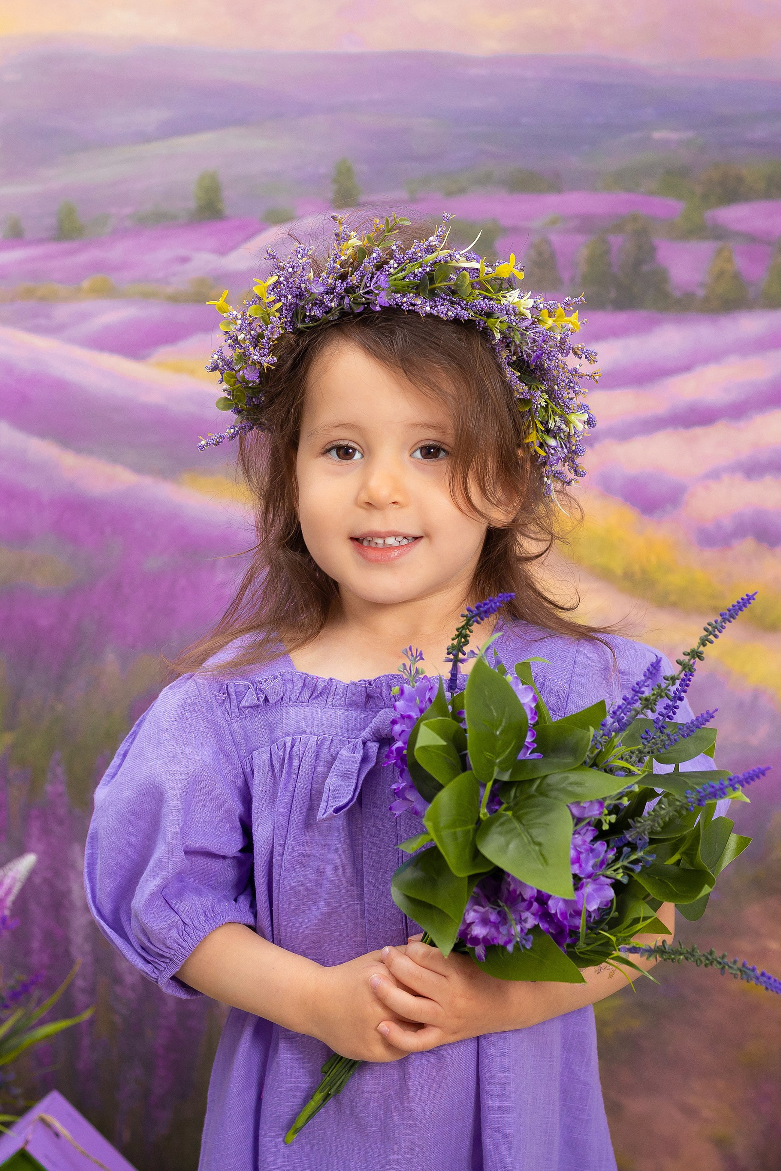 Детская фотосессия ЛАВАНДА
