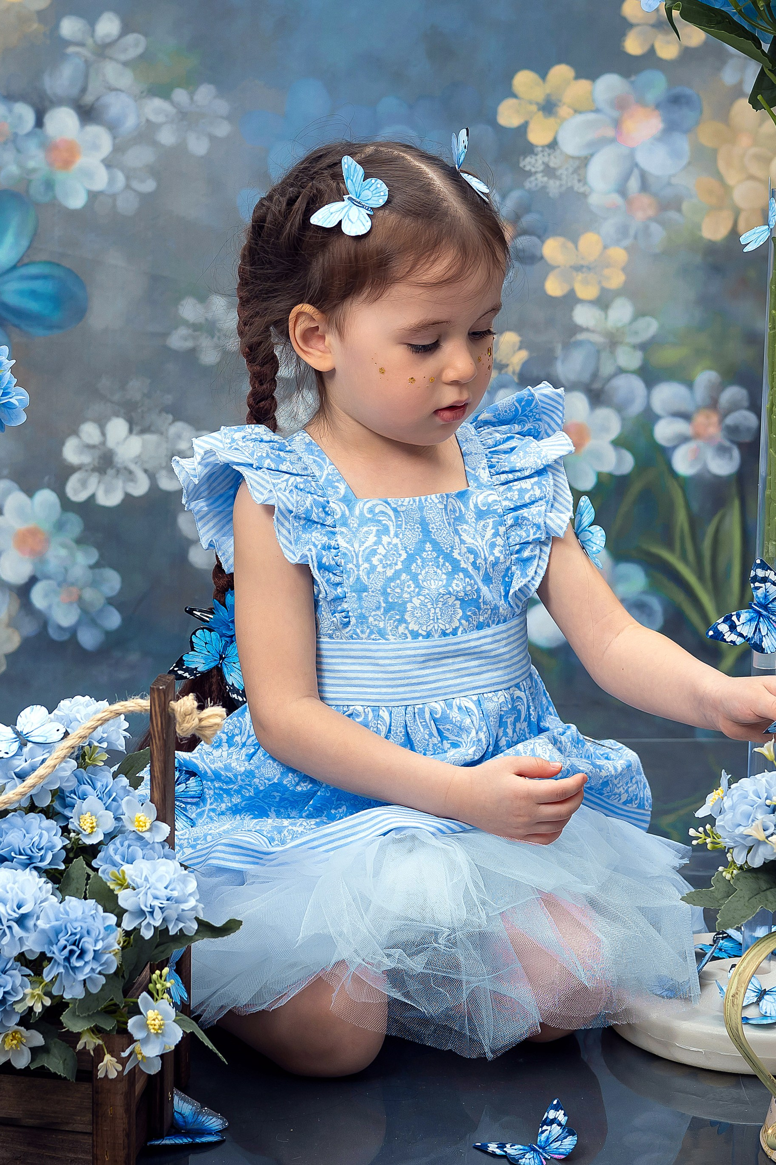 Детская фотосессия «НЕБЕСНЫЕ БАБОЧКИ»