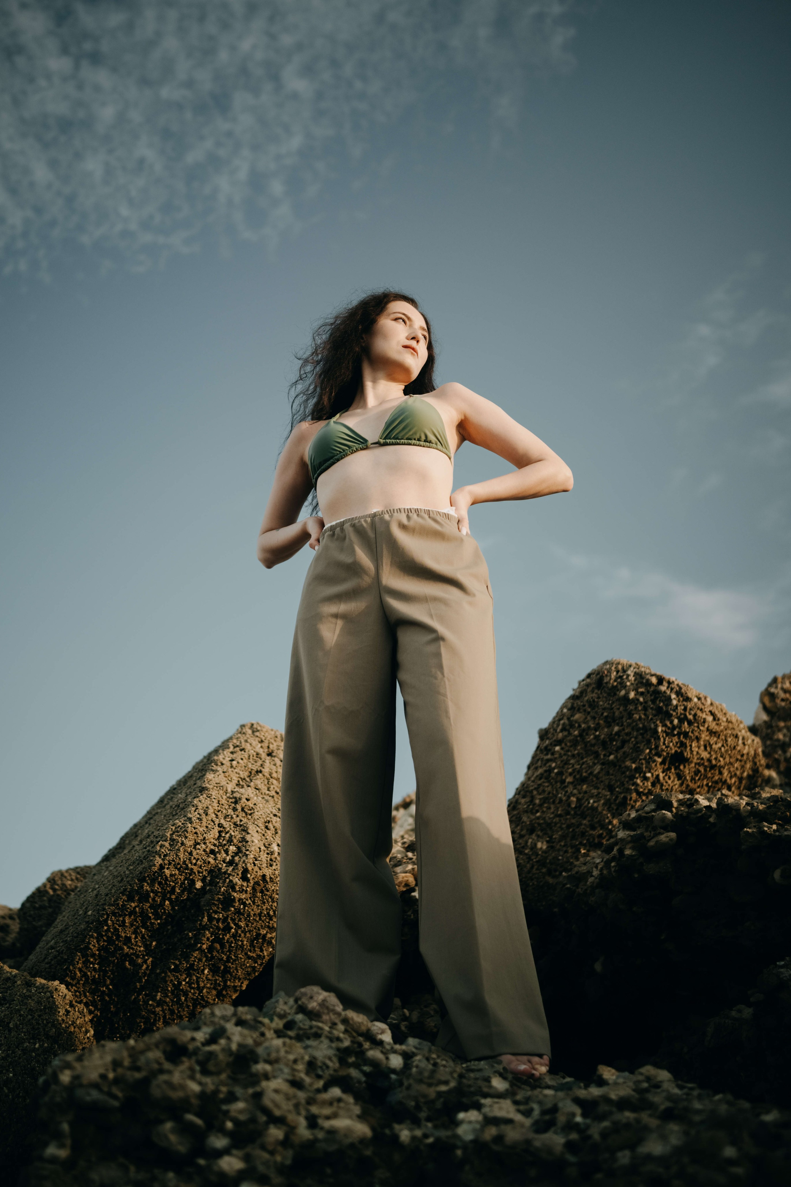 Старый город на море