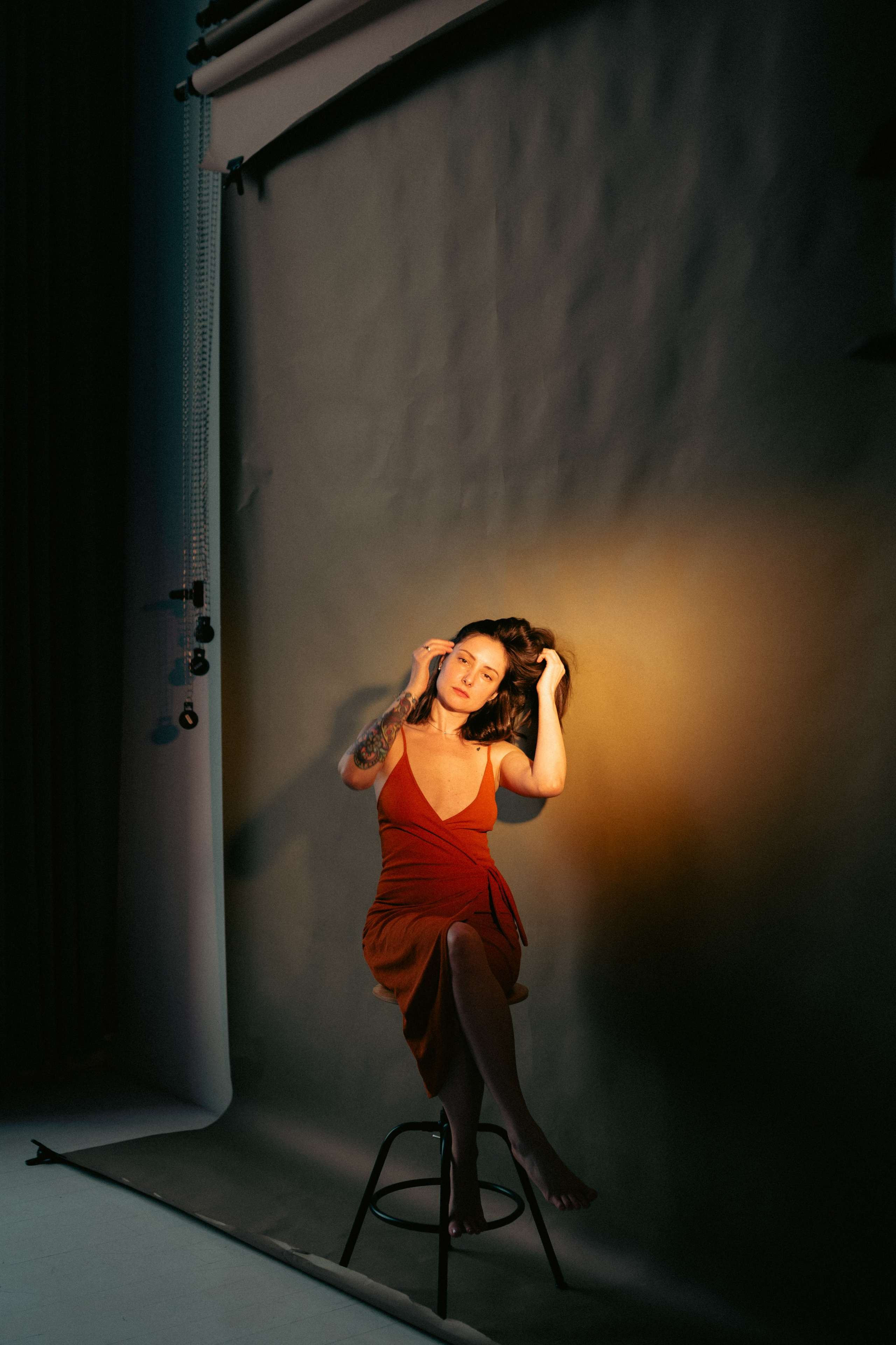 Женский портрет в студии