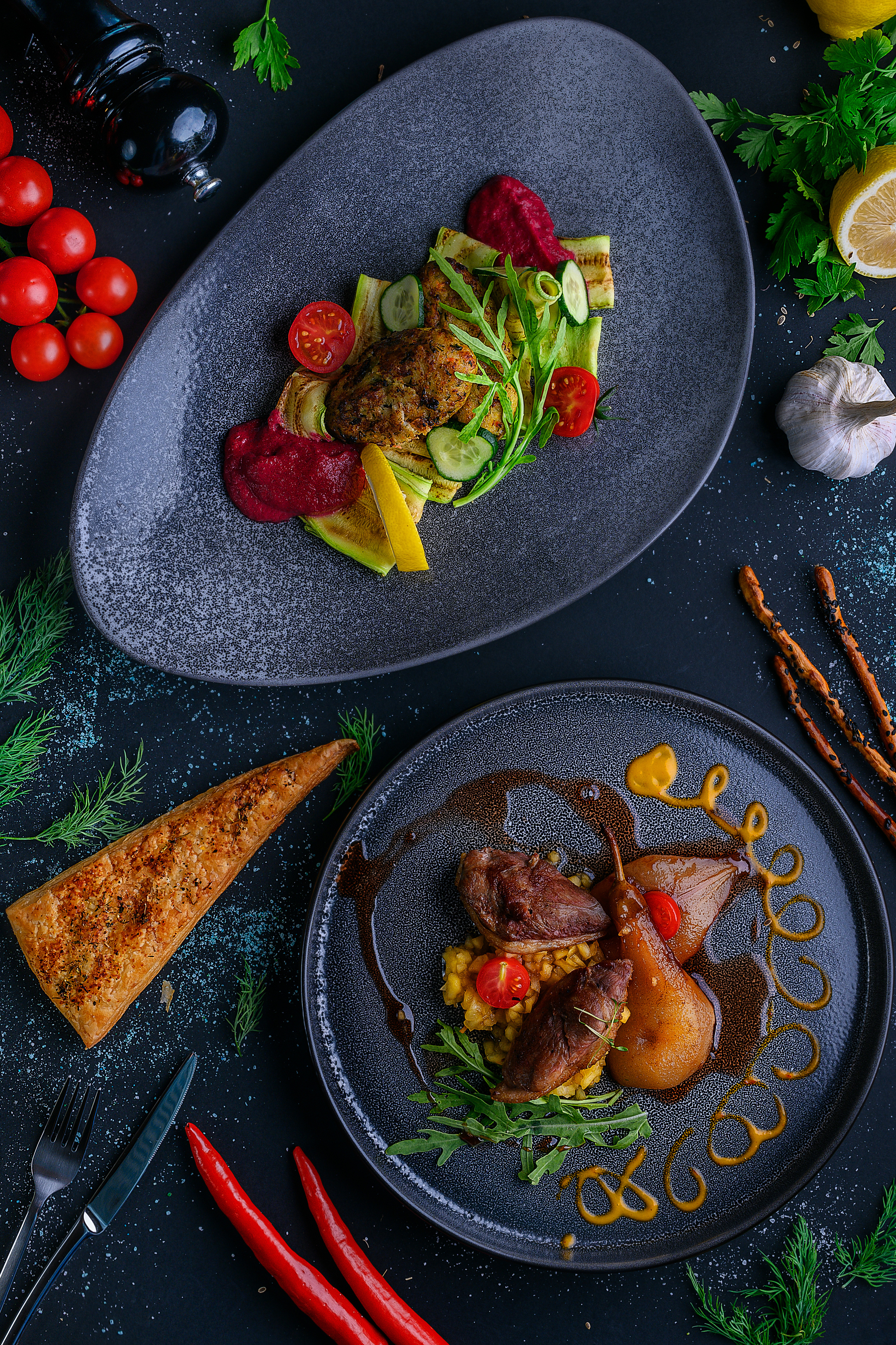 Меню ресторанов