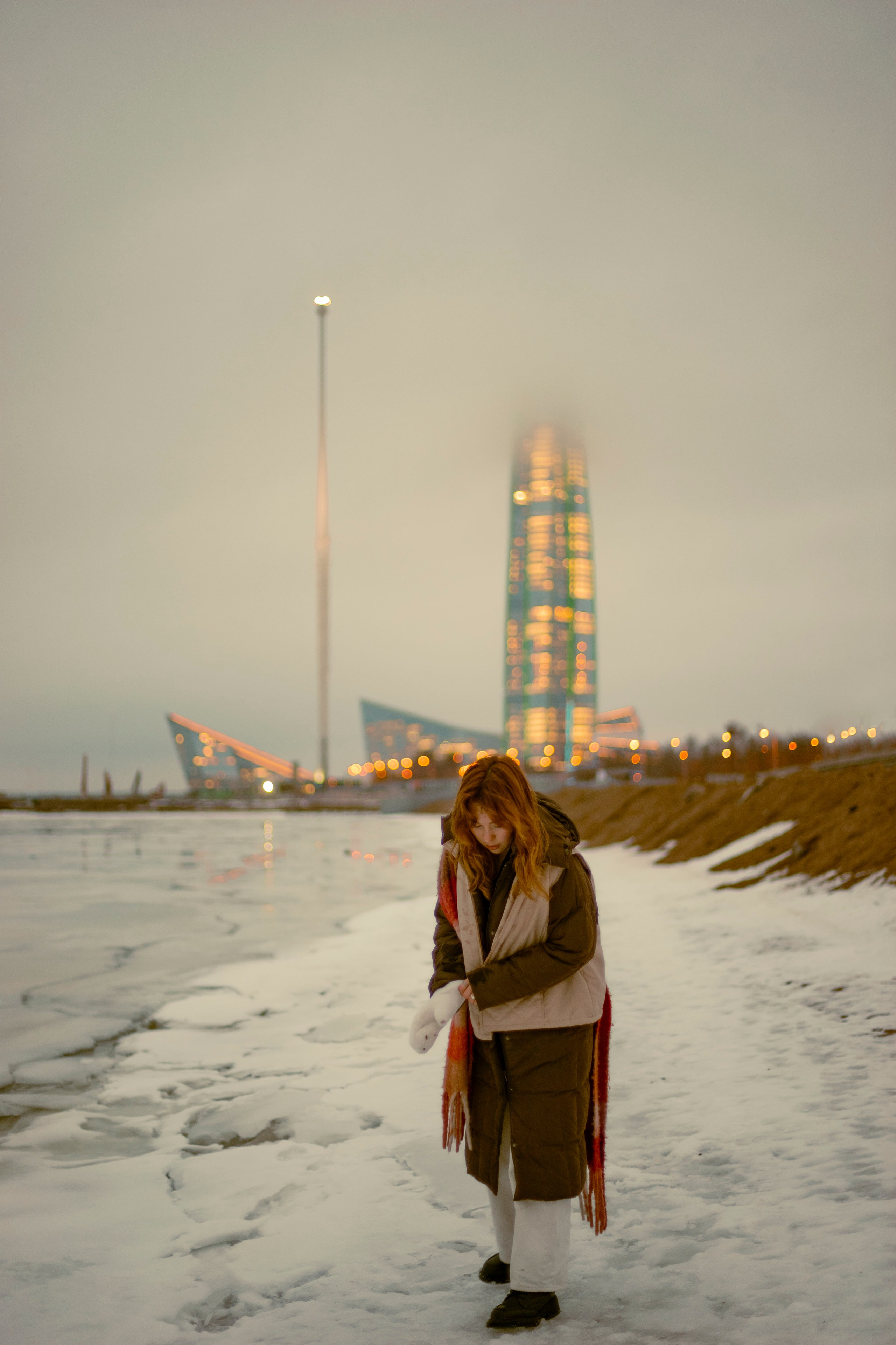 Гульназ зима. Анастасия Сусь | Портретный фотограф