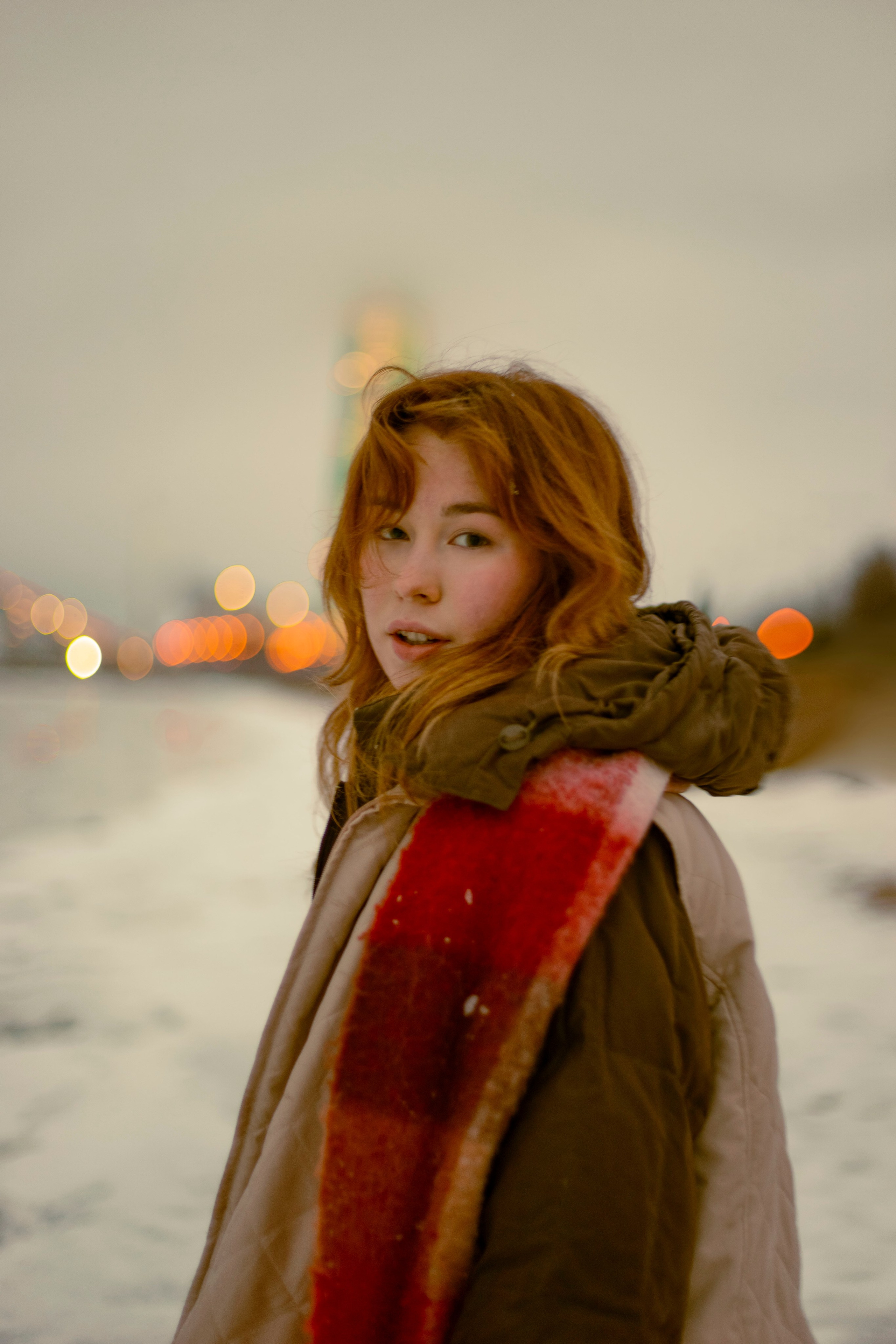 Гульназ зима. Анастасия Сусь | Портретный фотограф