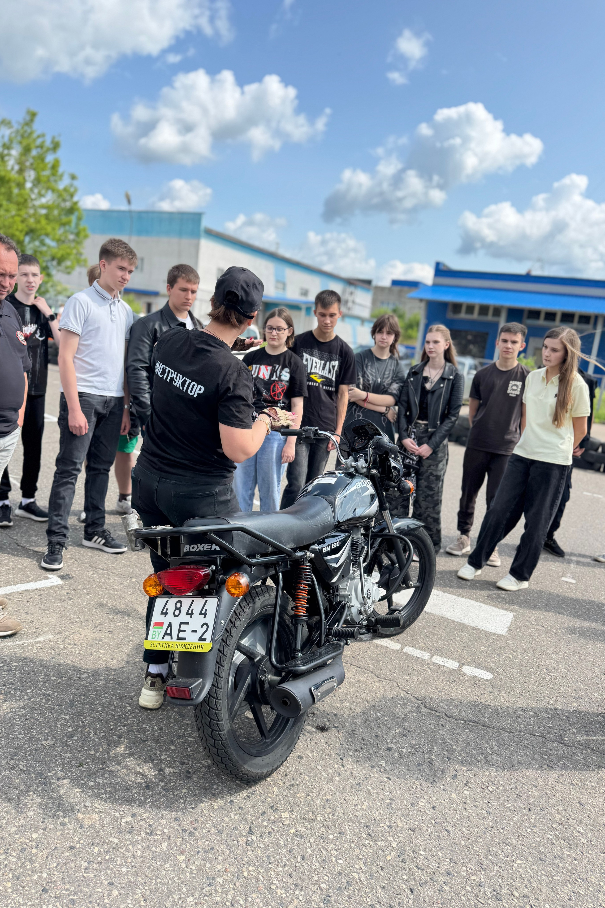 Мероприятия. МОТОШКОЛА в городе Витебске. Обучение категории А и А1