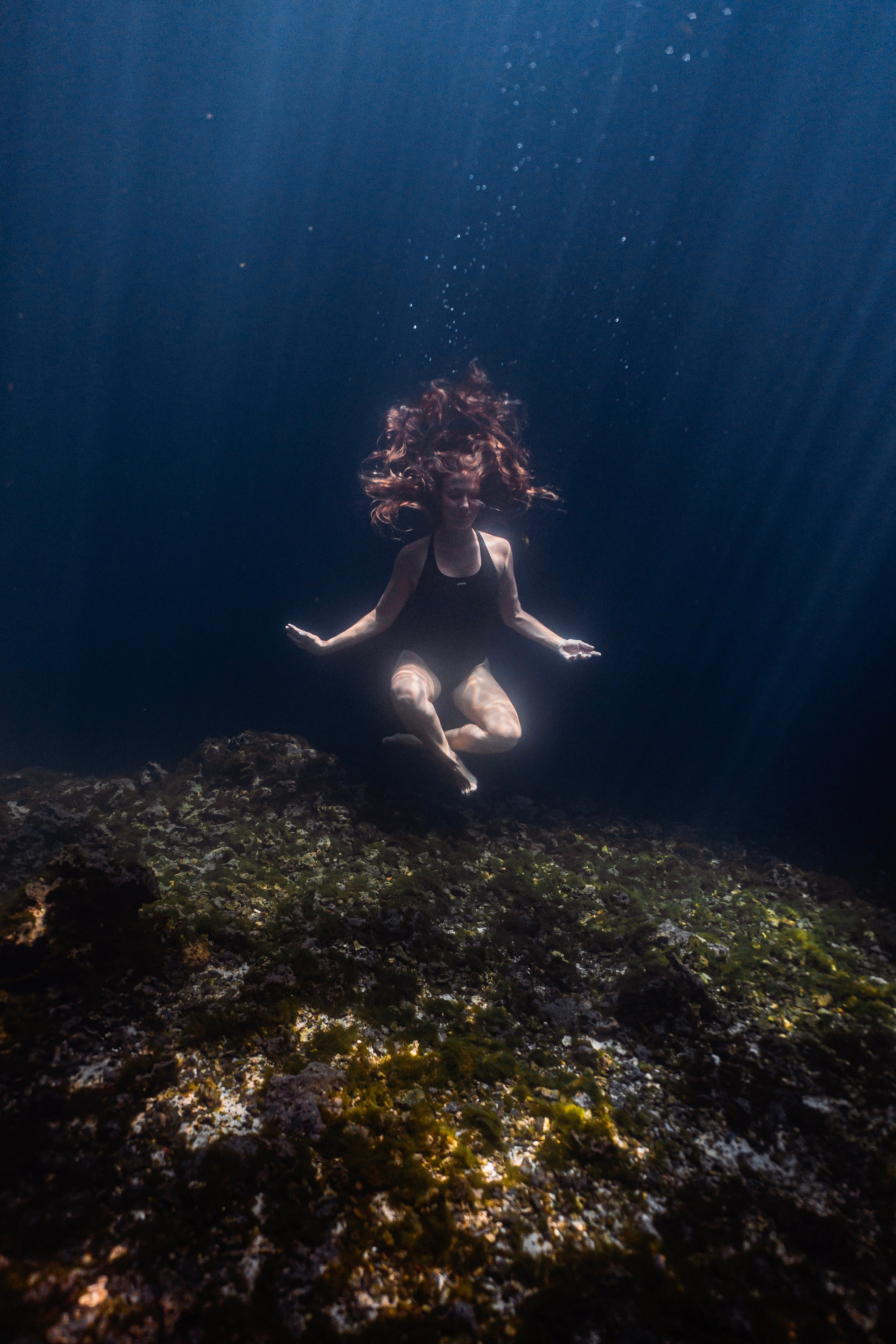 Фотосессия в пещере