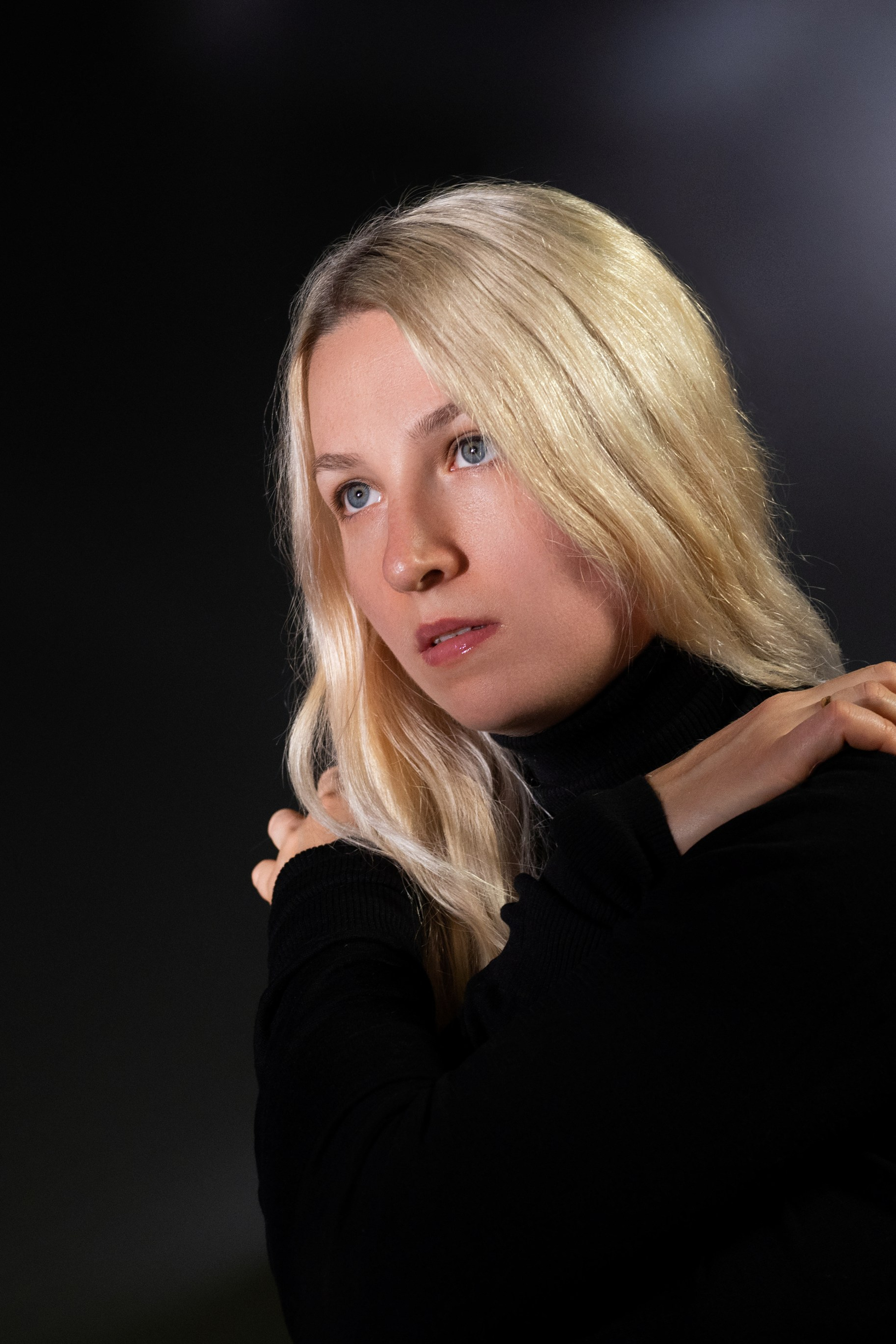 Новогодняя фотосессия в белой рубашке