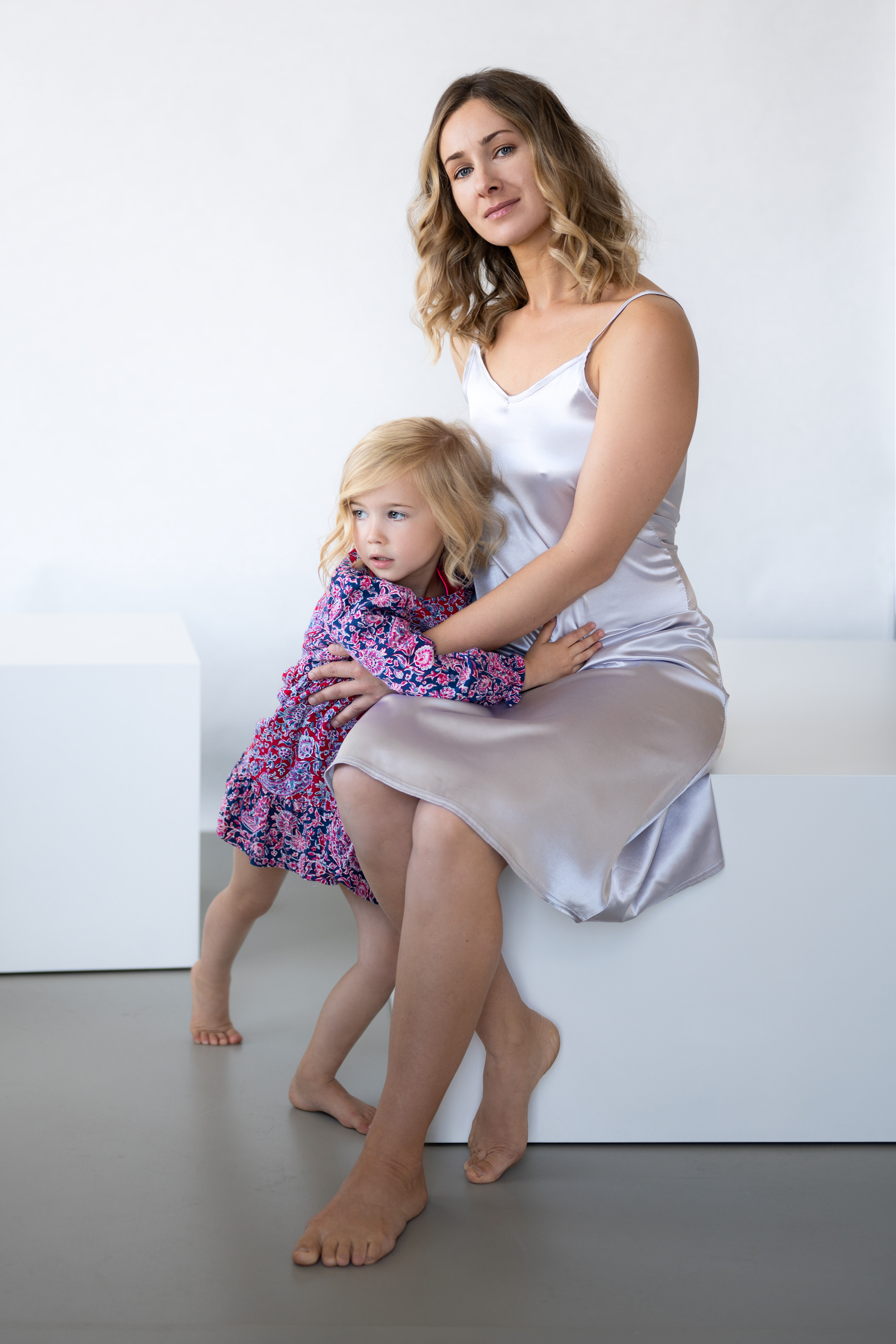 Семейная съёмка мамы с сыном