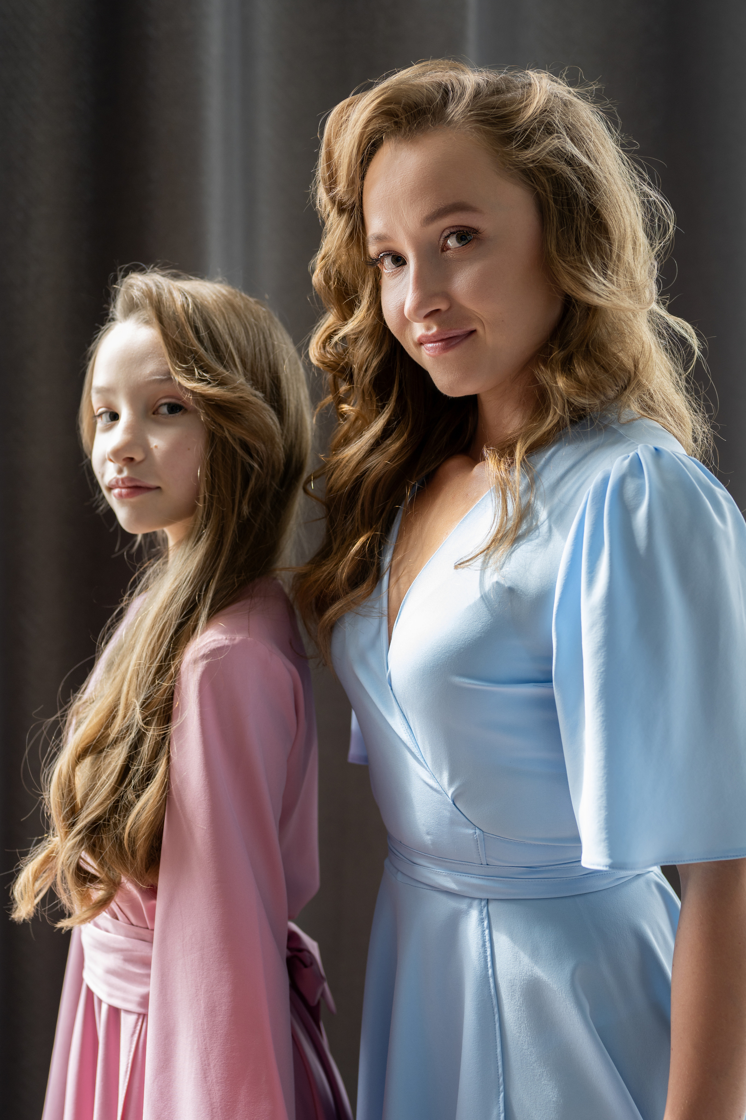 Семейная съёмка мамы с сыном