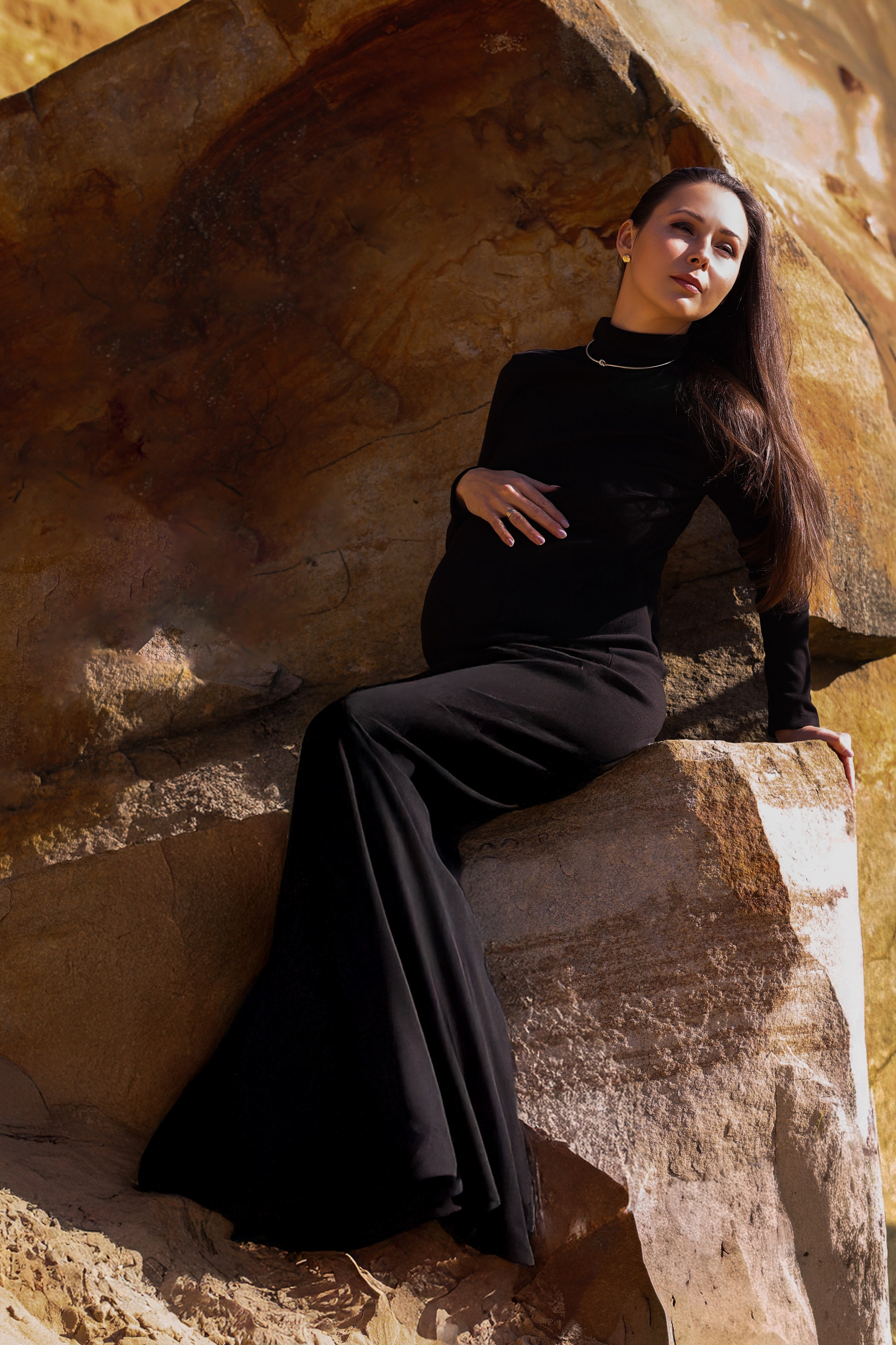 Фотосессия скалы