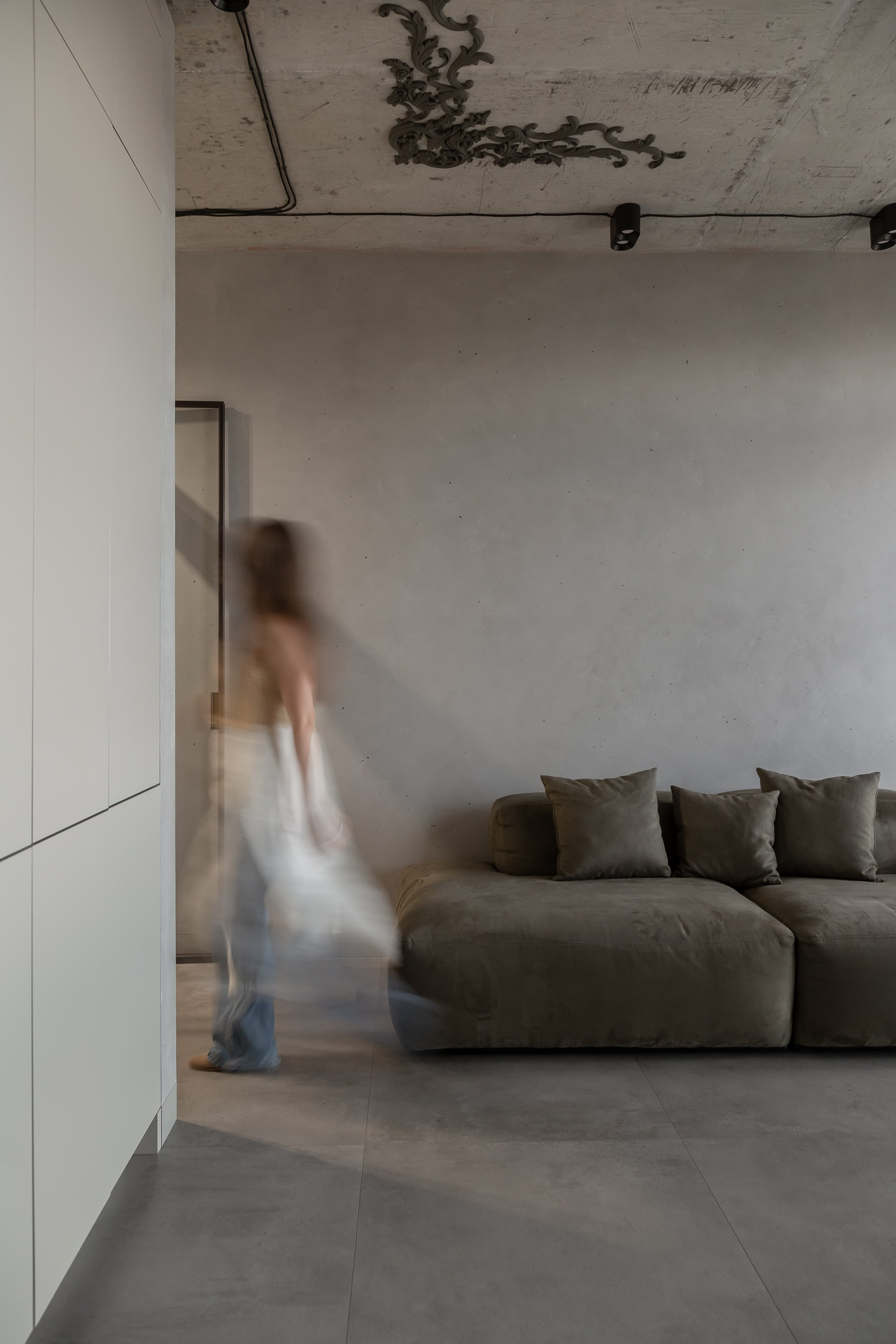 Брутальный дизайн для молодой мамы. Квартира в ЖК Мичурин, г. Рязань. Дизайн студия Sequoia_design.