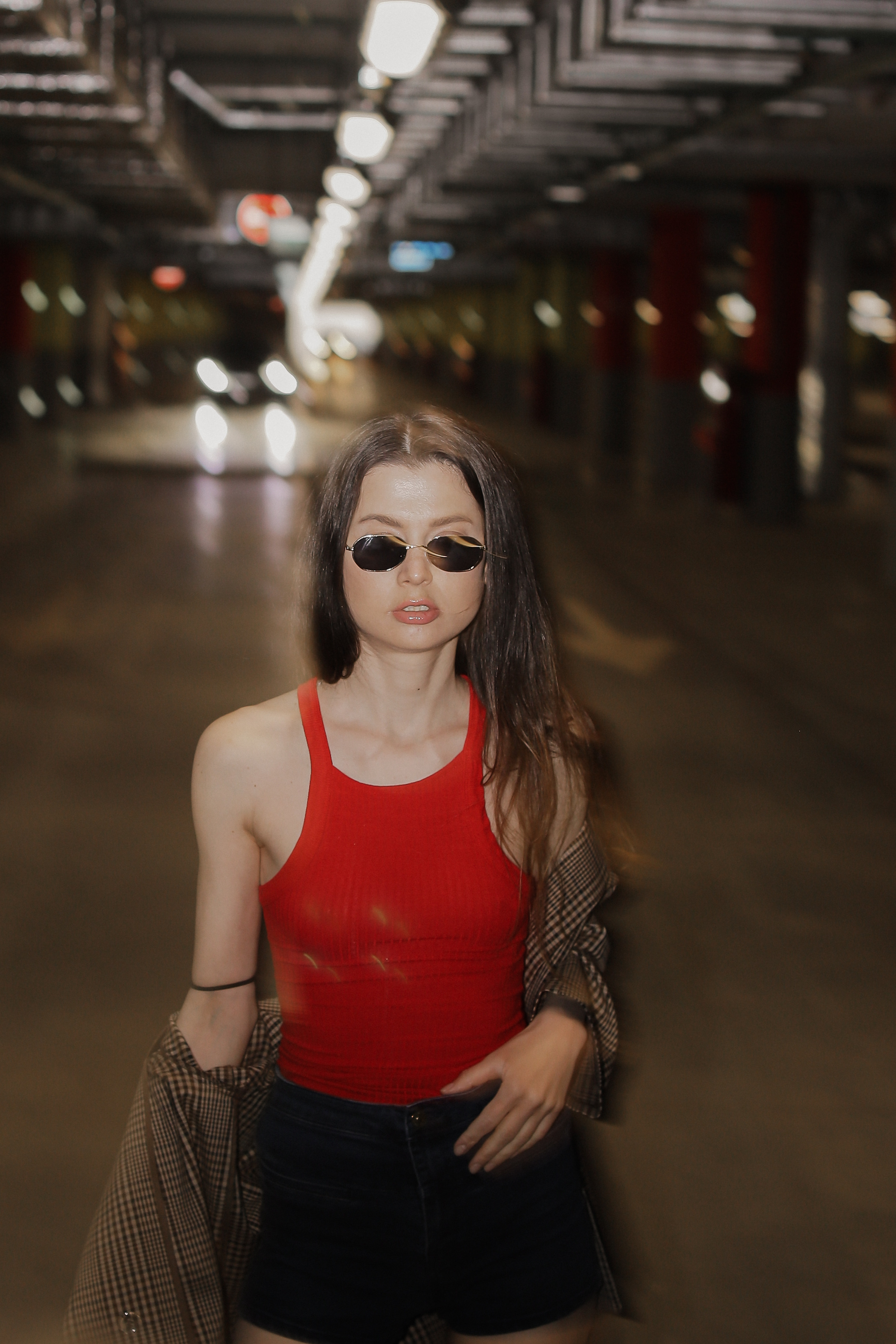 На парковке