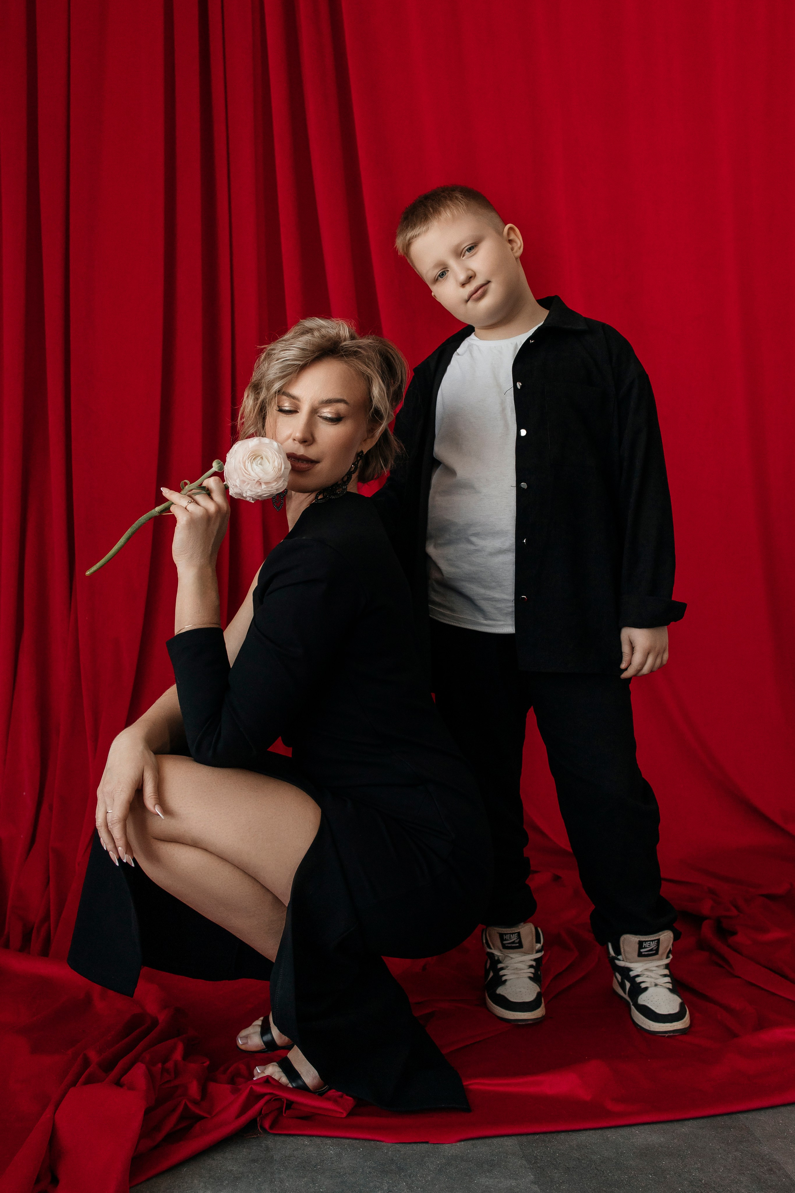 Татьяна и сын