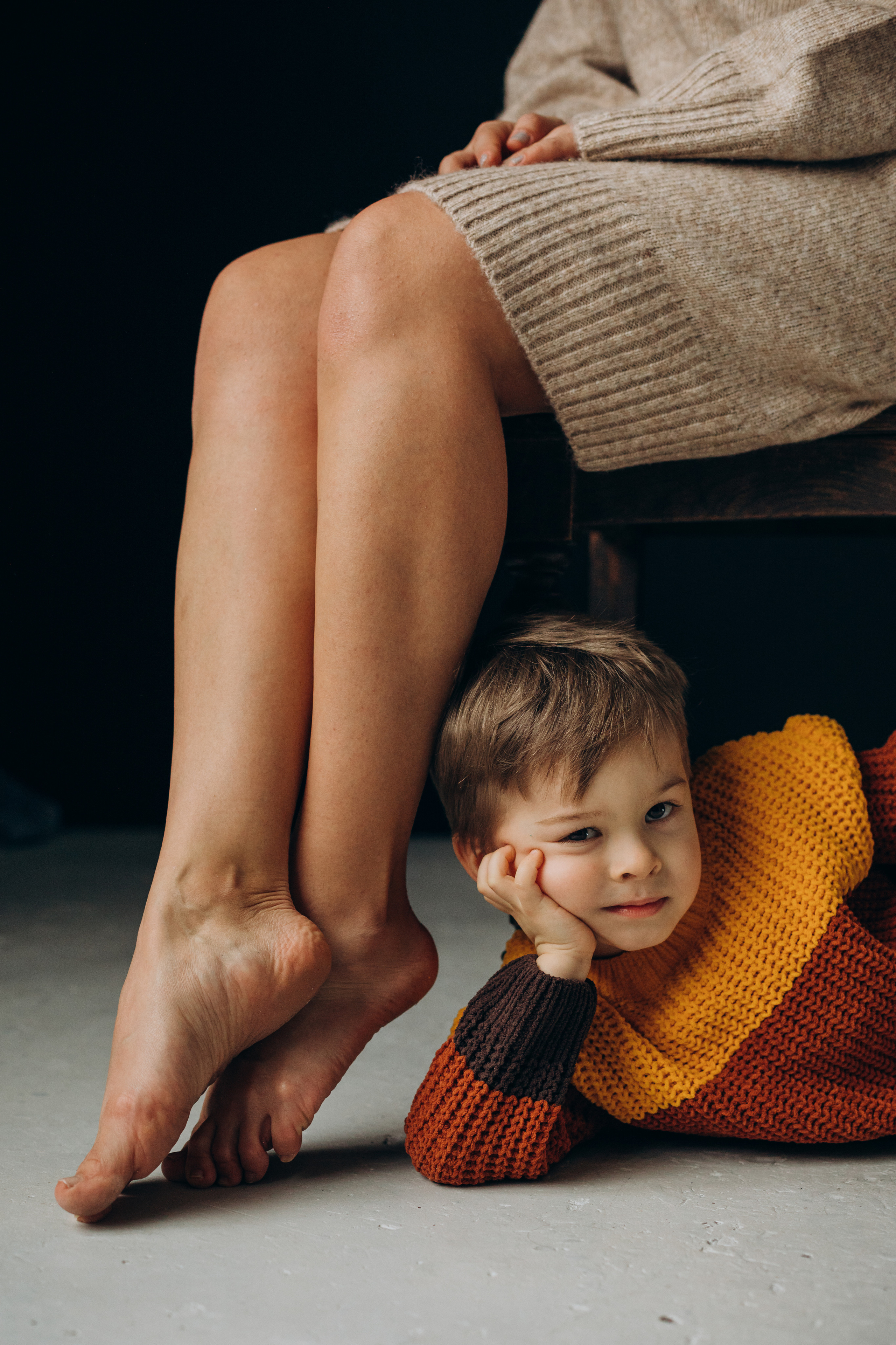 Фотопроект «МАМА». Студийная съемка