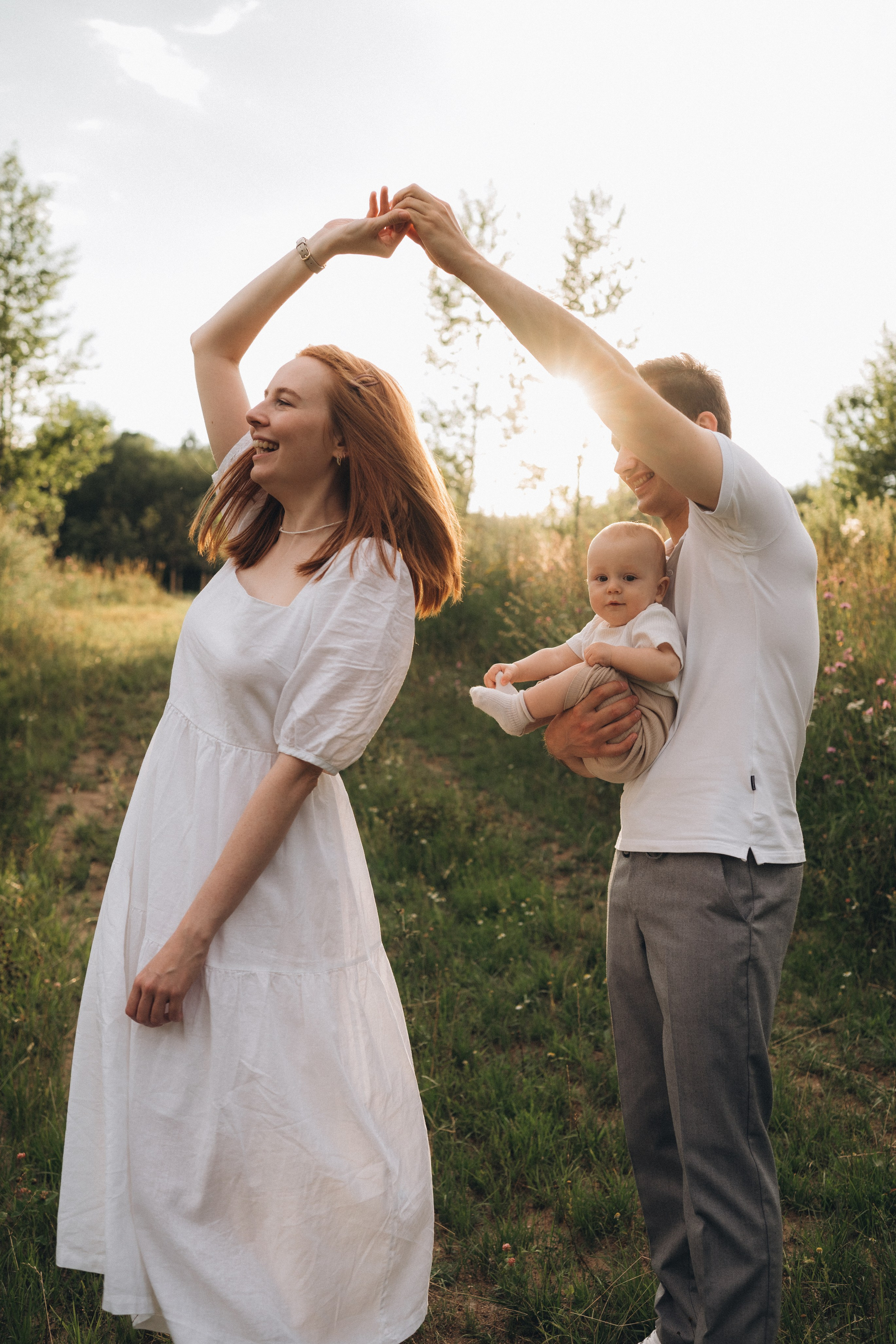 Илья, Настя и Сашенька