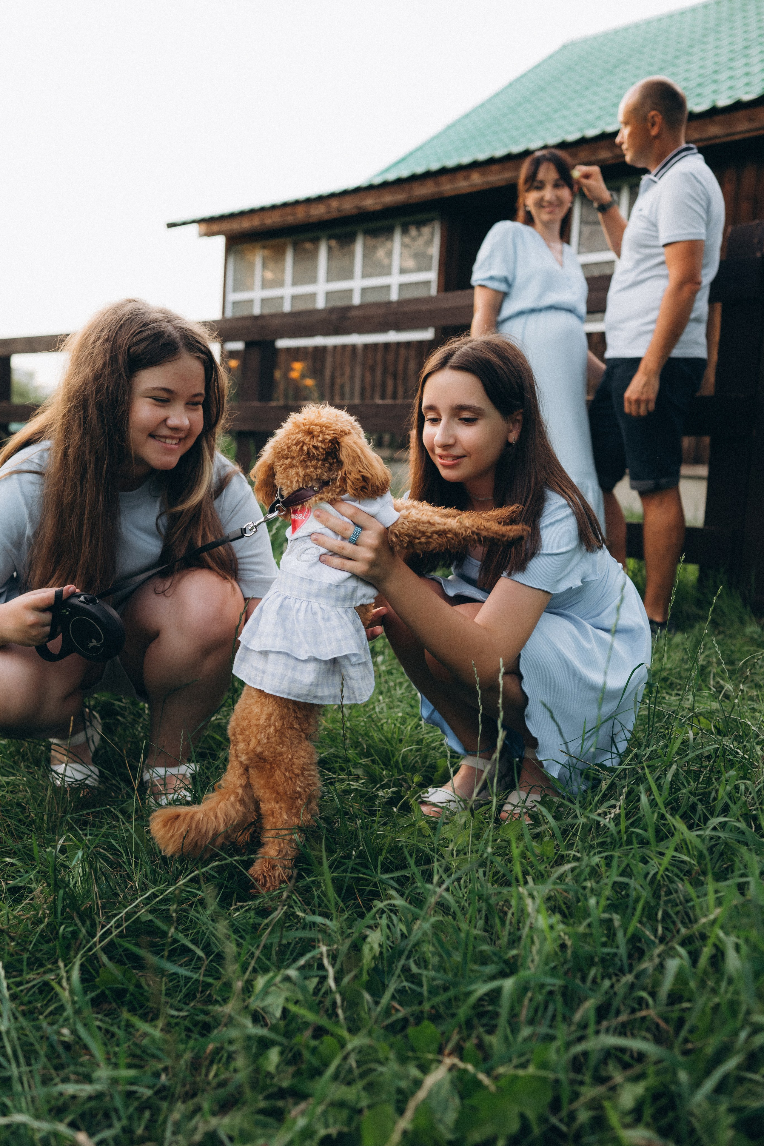 Иван, Анна, Настя, Арина и Теффи