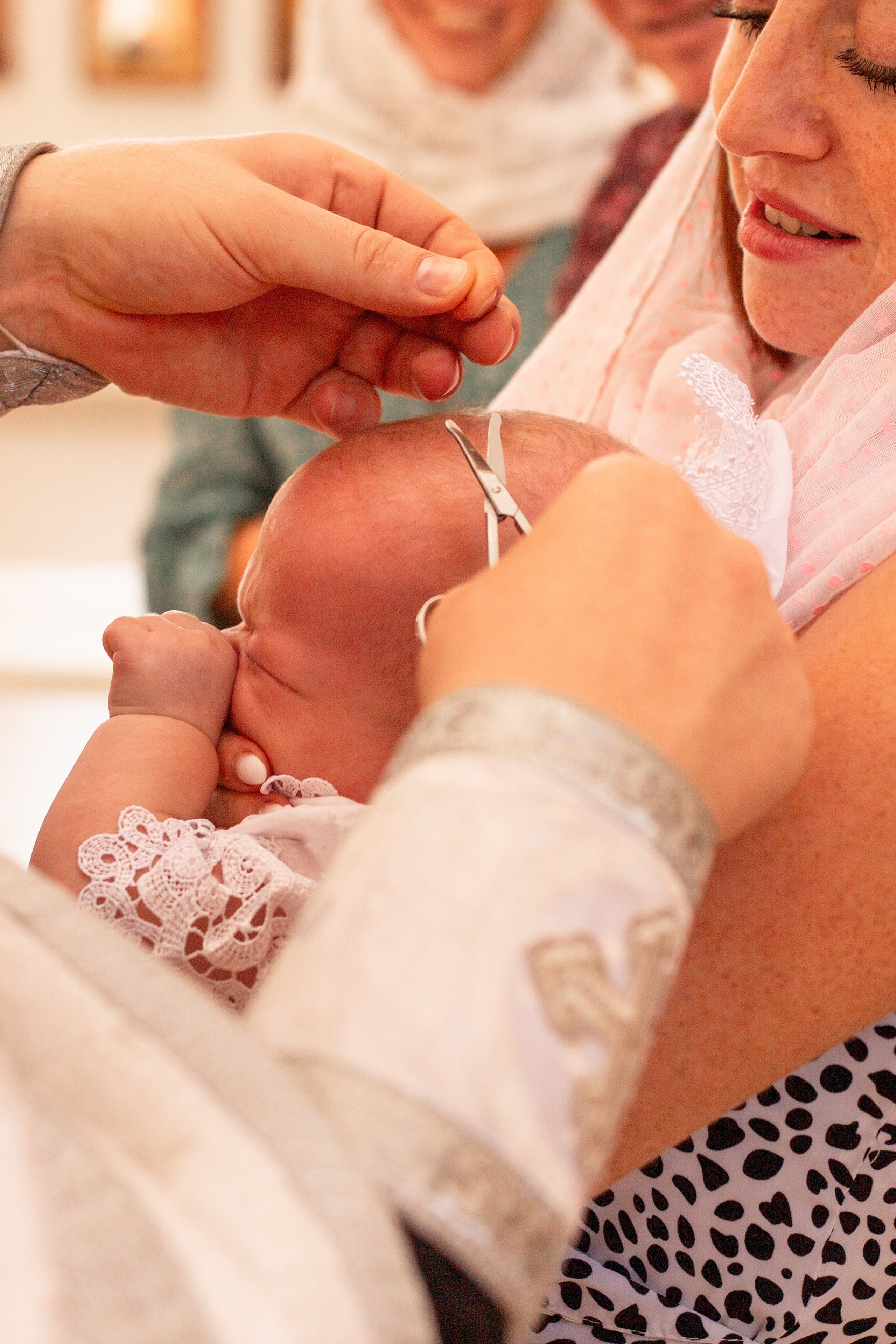 Крещение в храме апостола Симона Кананита в поселке Лоо