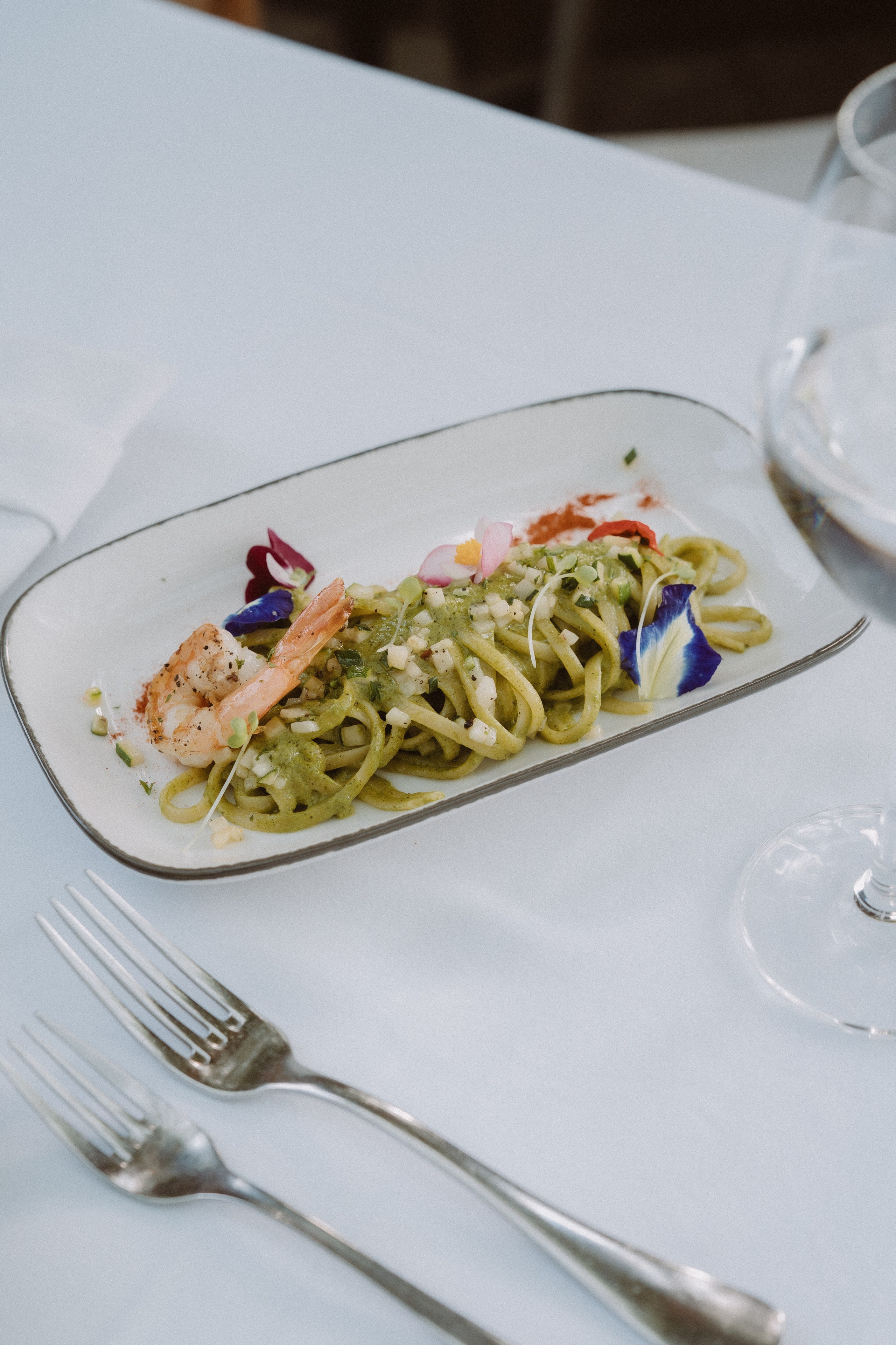 New Pastas in Sardine by K-Club, a fine dining seafood restaurant. Сергей Зворыгин