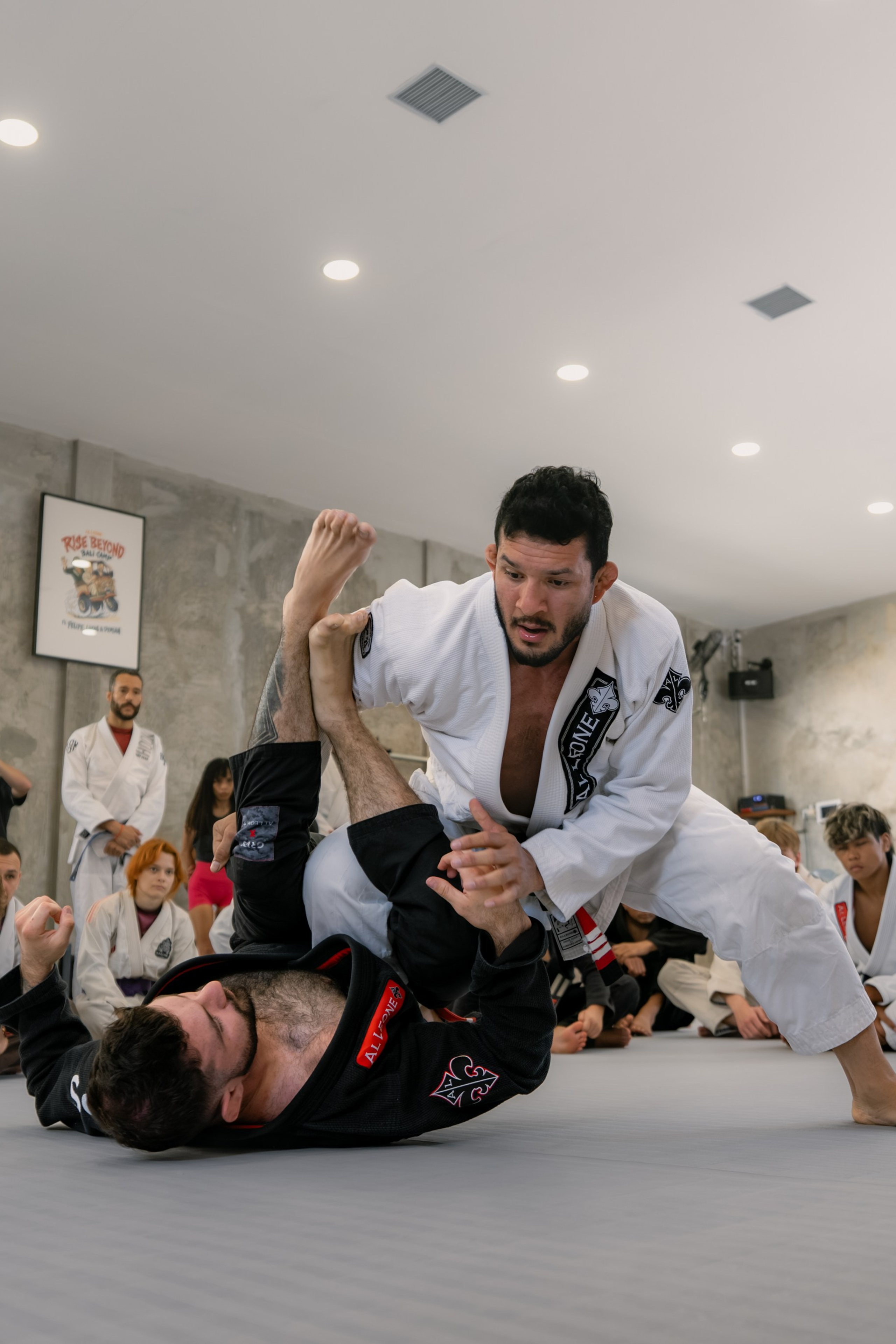 Lucas Barbosa a World, Pan American, European Open and Asian IBJJF champion and Demian MAIA ADCC World Champions, BJJ training session. Сергей Зворыгин