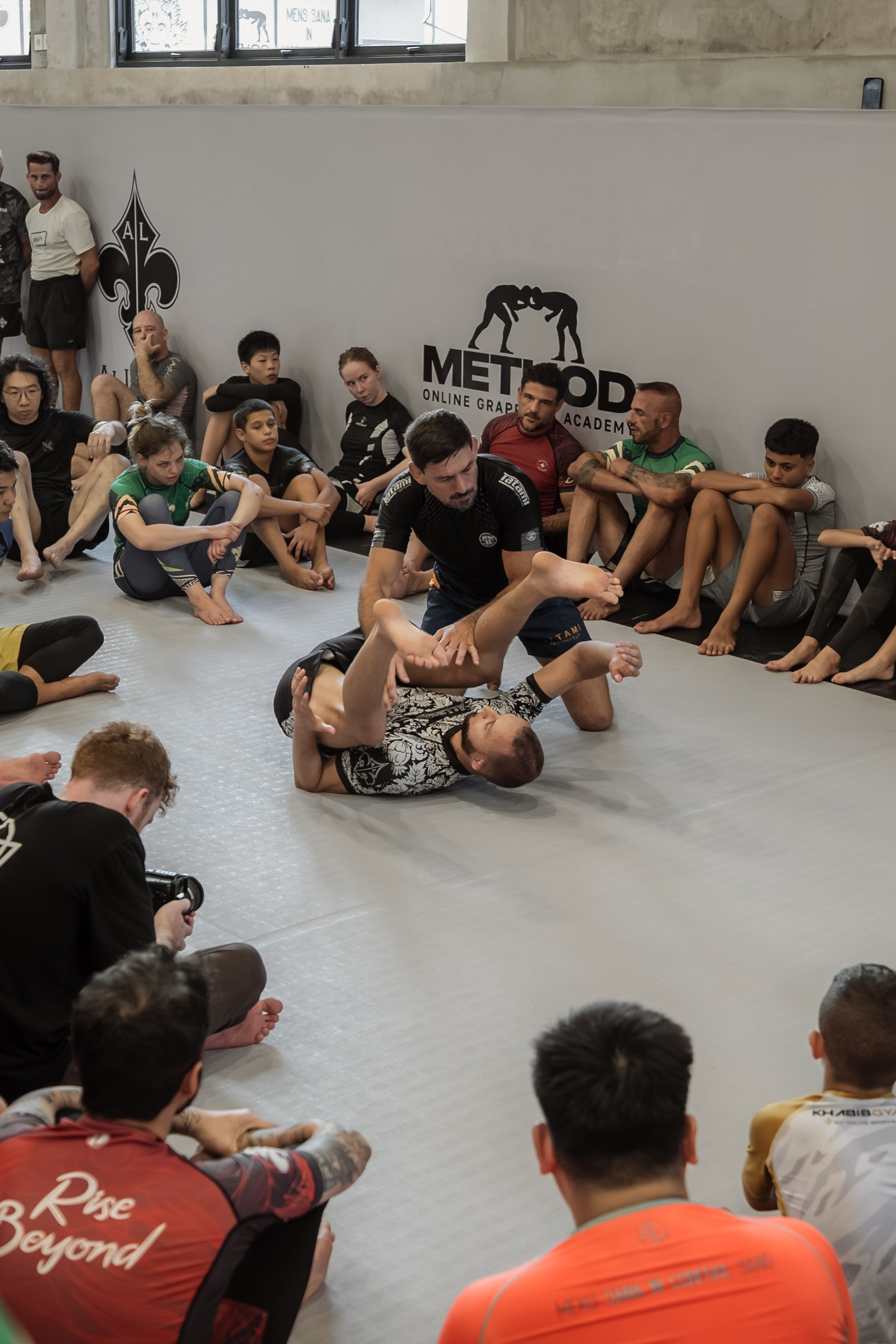 Lucas Barbosa a World, Pan American, European Open and Asian IBJJF champion and Demian MAIA ADCC World Champions, BJJ training session. Сергей Зворыгин