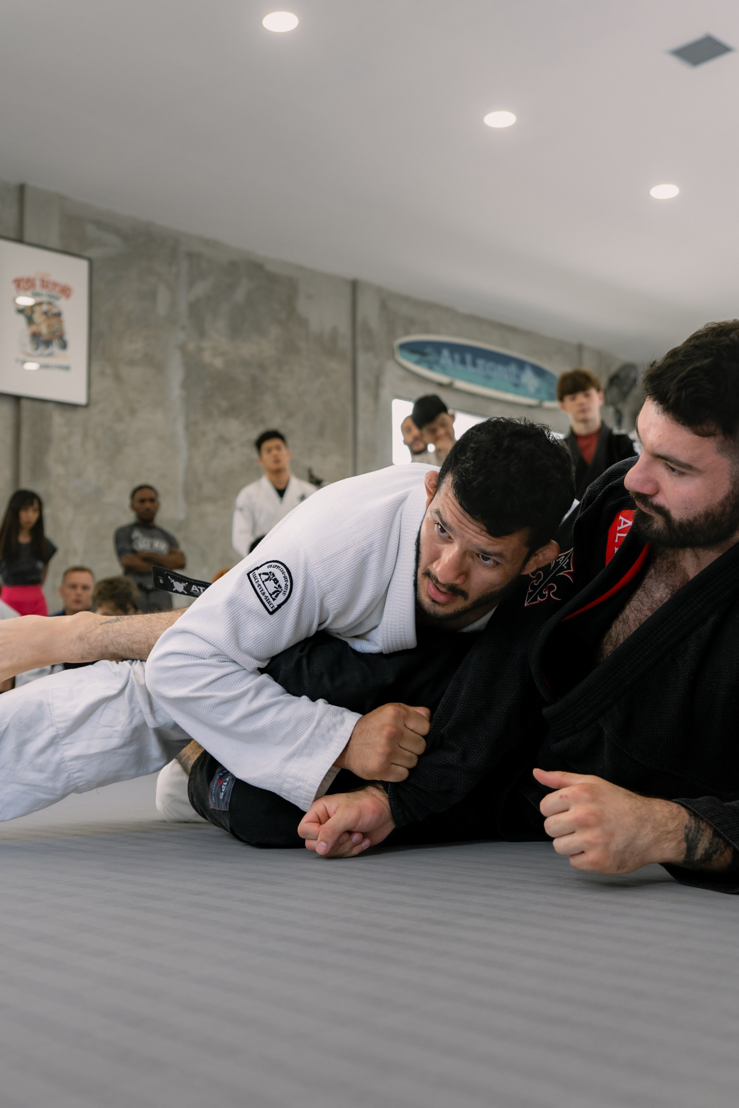 Lucas Barbosa a World, Pan American, European Open and Asian IBJJF champion and Demian MAIA ADCC World Champions, BJJ training session. Сергей Зворыгин