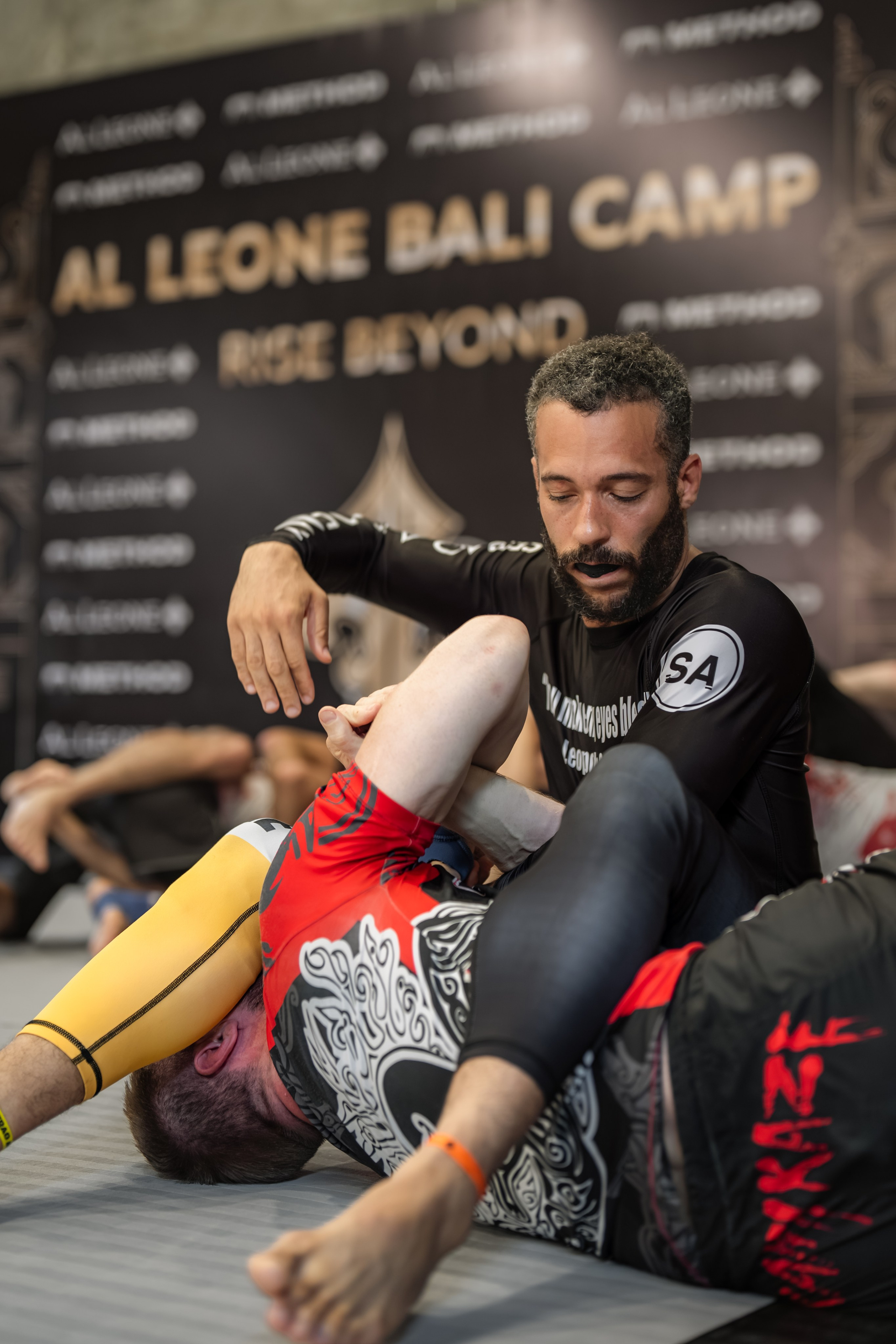 Lucas Barbosa a World, Pan American, European Open and Asian IBJJF champion and Demian MAIA ADCC World Champions, BJJ training session. Сергей Зворыгин