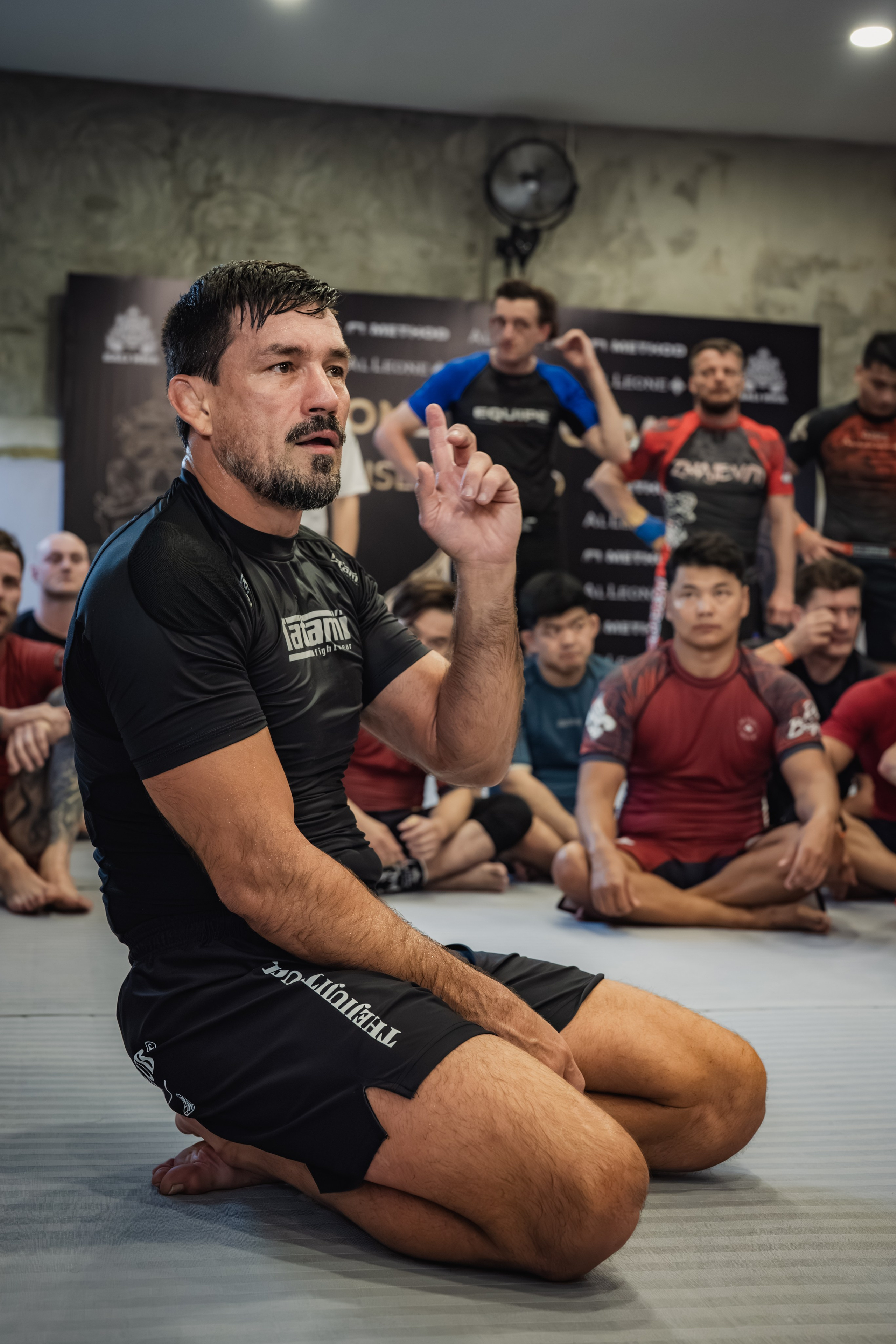 Felipe PENA and Demian MAIA, ADCC World Champions, BJJ training session. Сергей Зворыгин