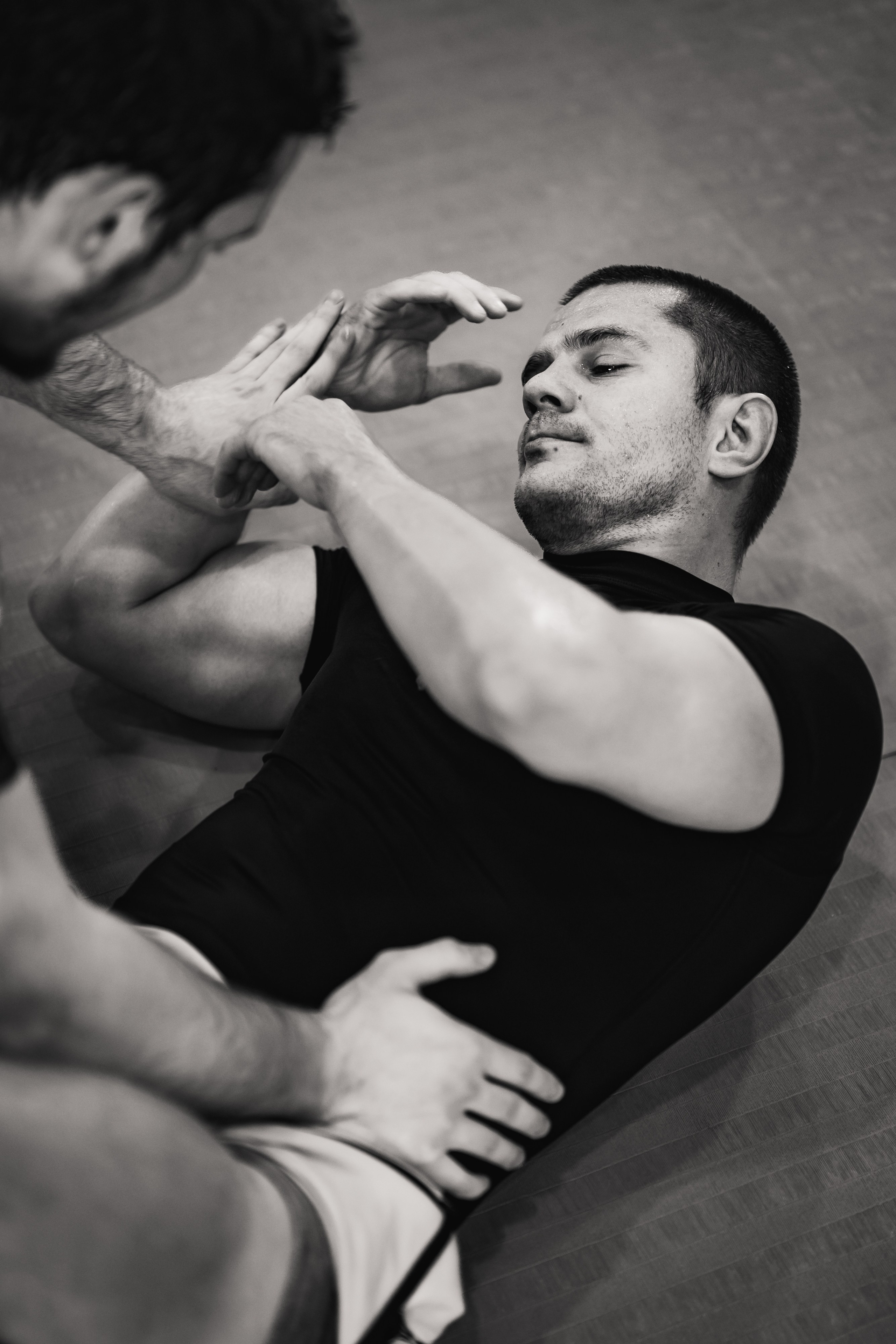 Demian MAIA and Felipe PENA, ADCC World Champions, BJJ training session. Сергей Зворыгин