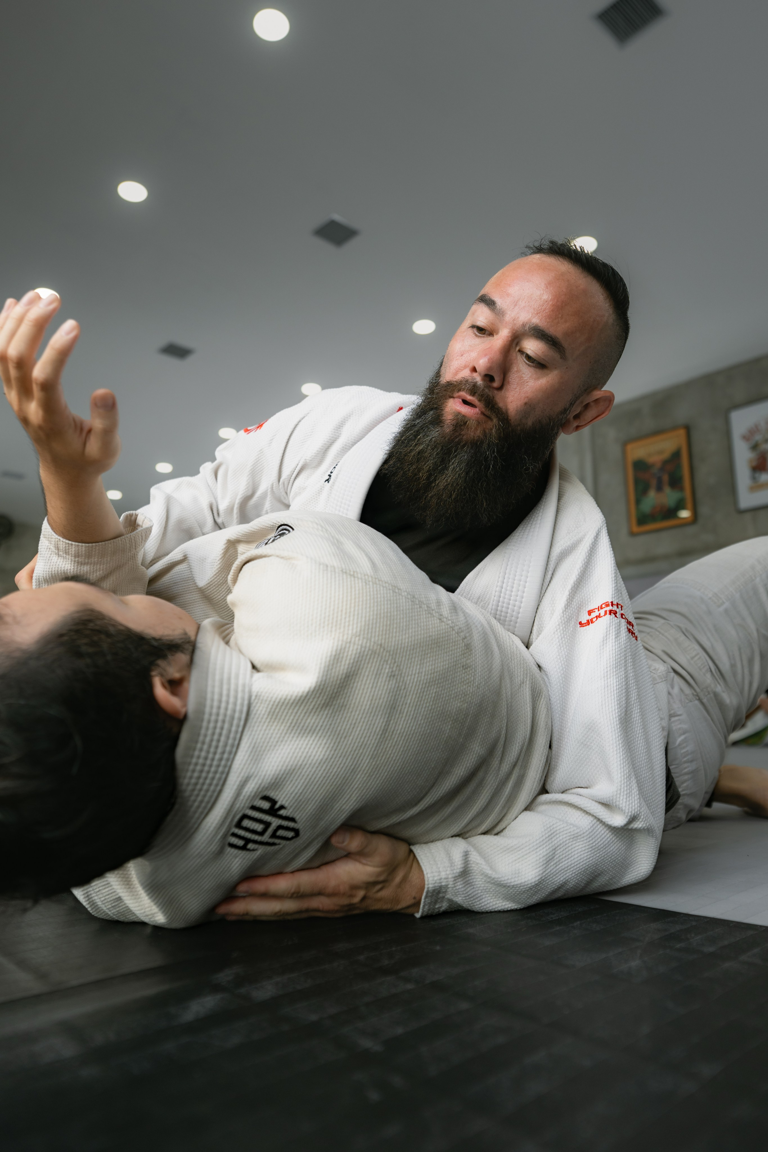 Lucas Barbosa a World, Pan American, European Open and Asian IBJJF champion and Demian MAIA ADCC World Champions, BJJ training session. Сергей Зворыгин