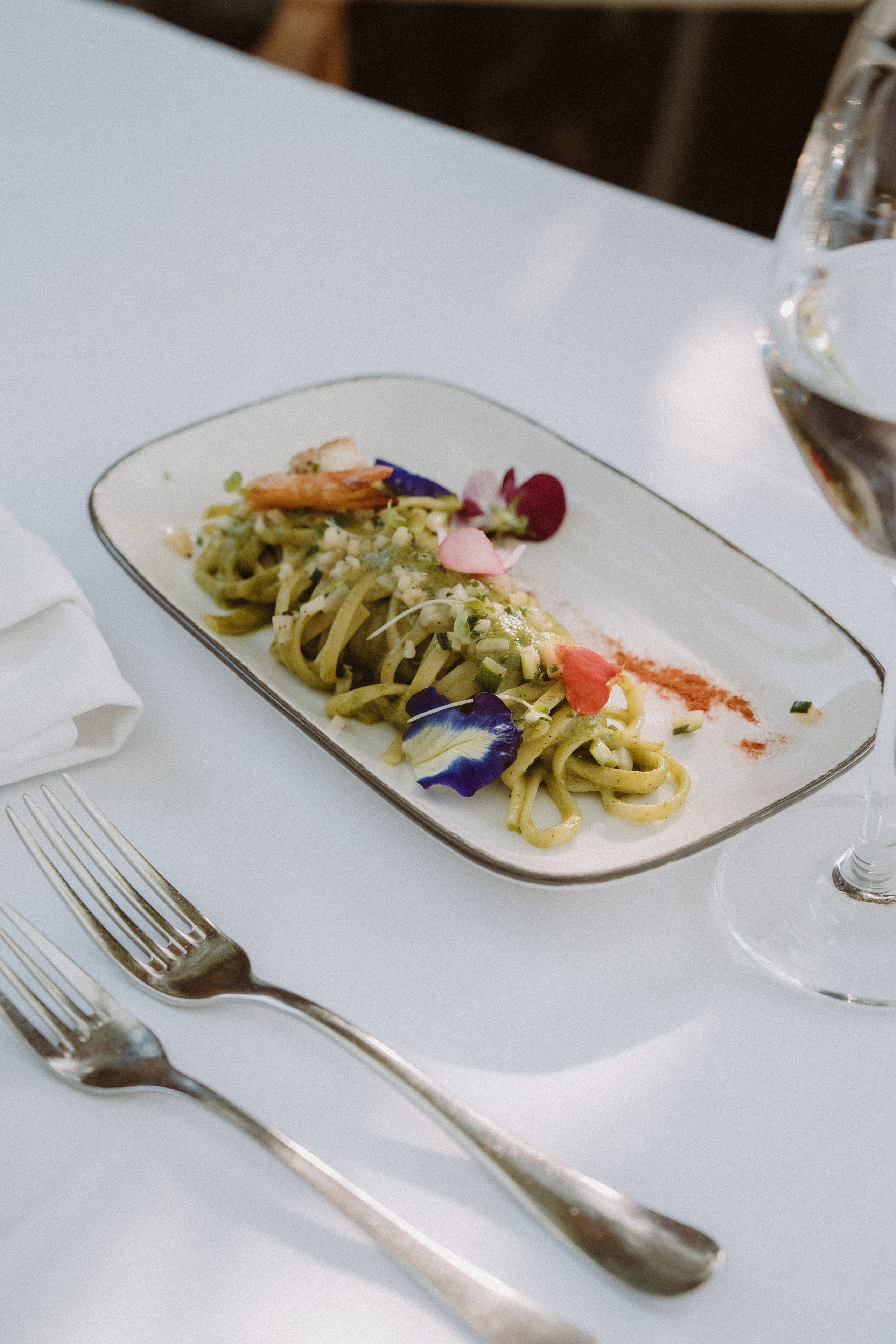 New Pastas in Sardine by K-Club, a fine dining seafood restaurant. Сергей Зворыгин