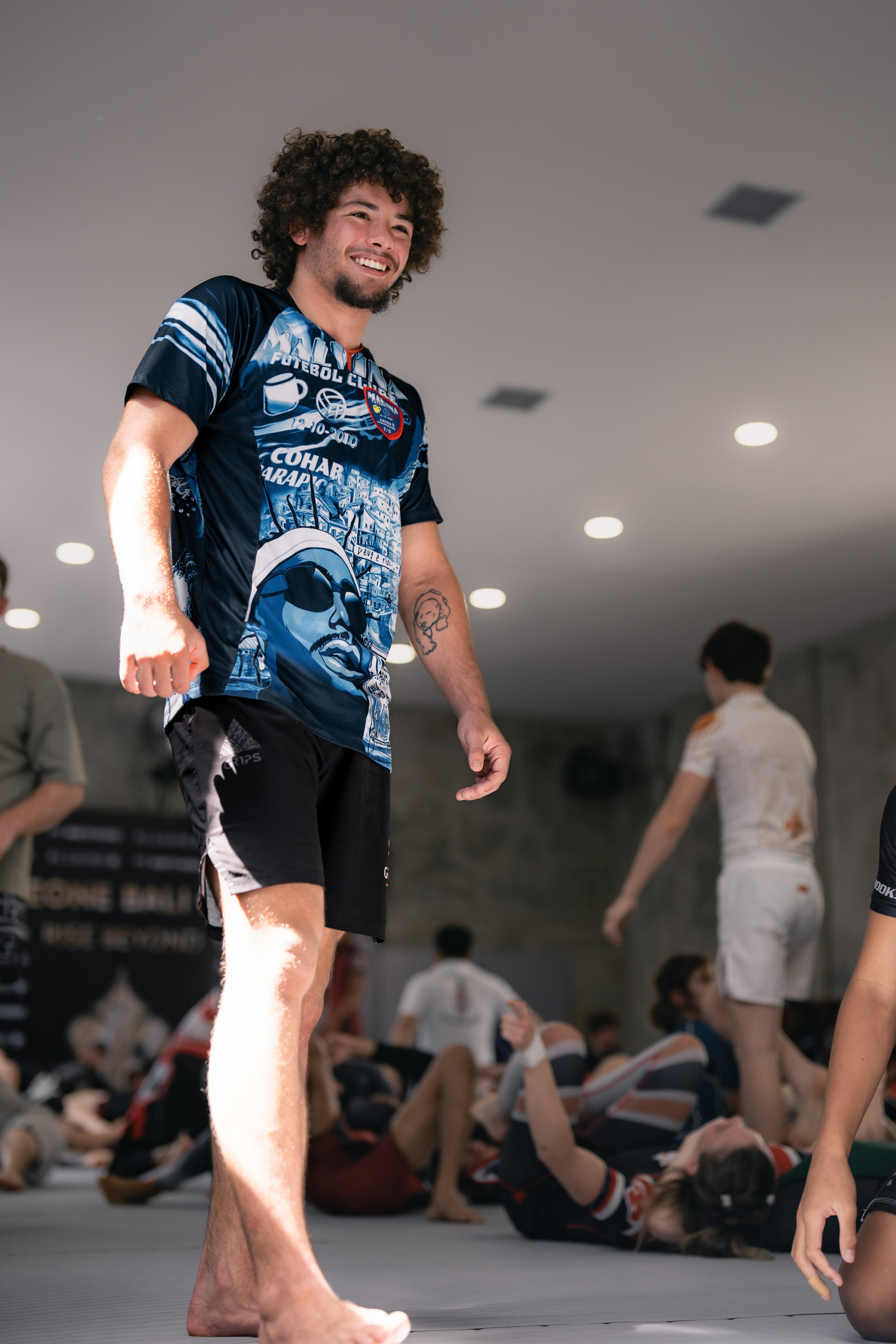 Demian MAIA and Felipe PENA, ADCC World Champions, BJJ training session. Сергей Зворыгин