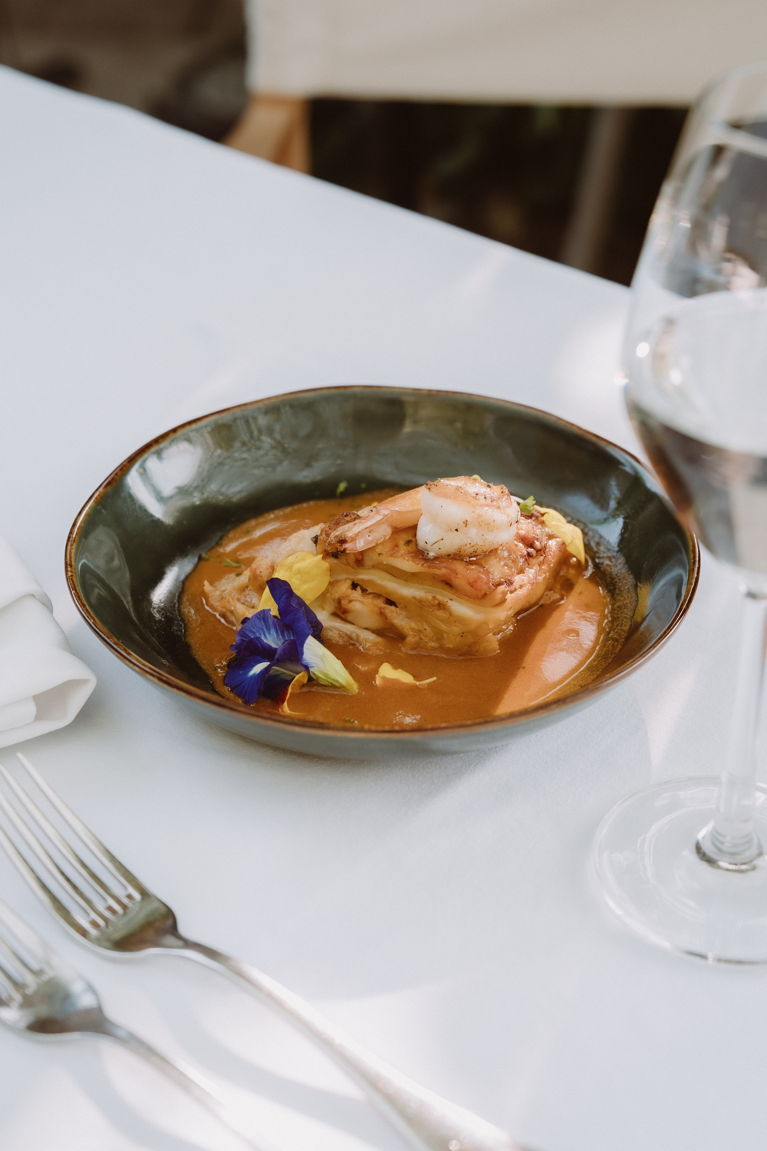 New Pastas in Sardine by K-Club, a fine dining seafood restaurant. Сергей Зворыгин