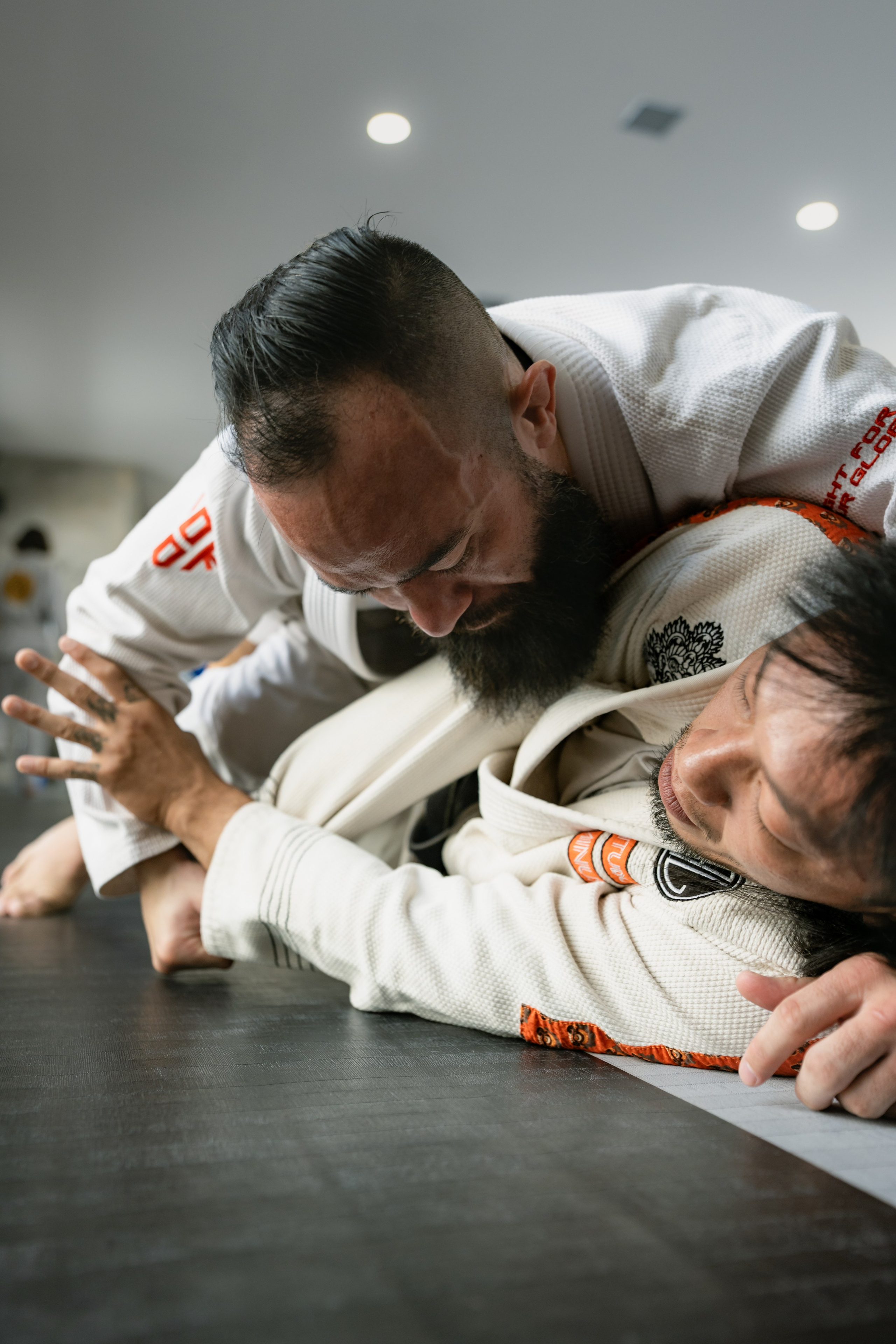 Lucas Barbosa a World, Pan American, European Open and Asian IBJJF champion and Demian MAIA ADCC World Champions, BJJ training session. Сергей Зворыгин